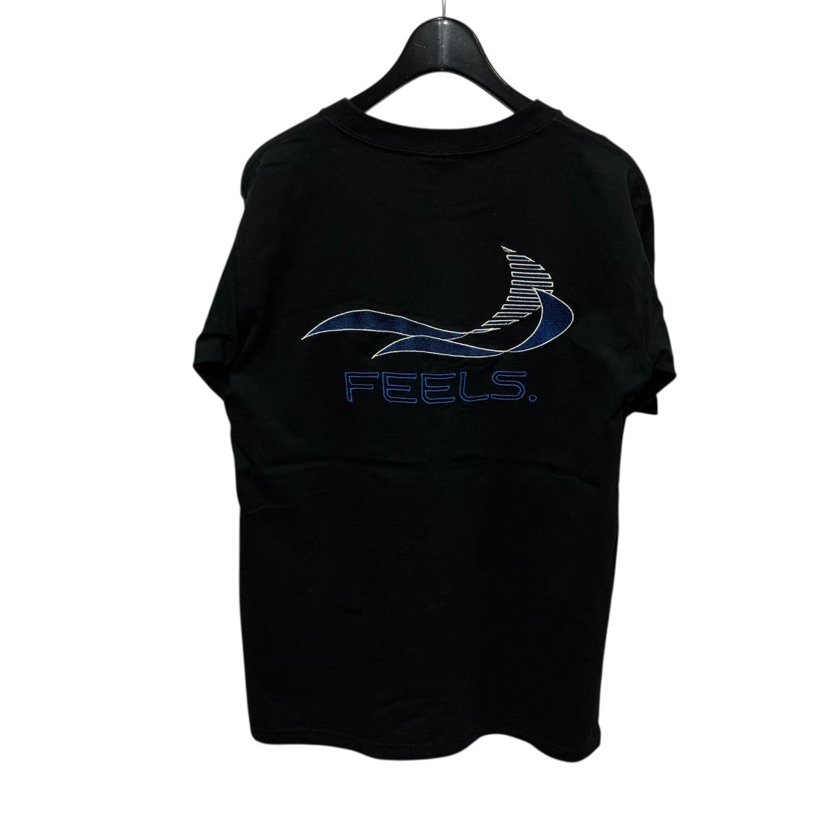 FEELS バックロゴ刺繍Tシャツ 古着・中古-1枚目のアイテム画像