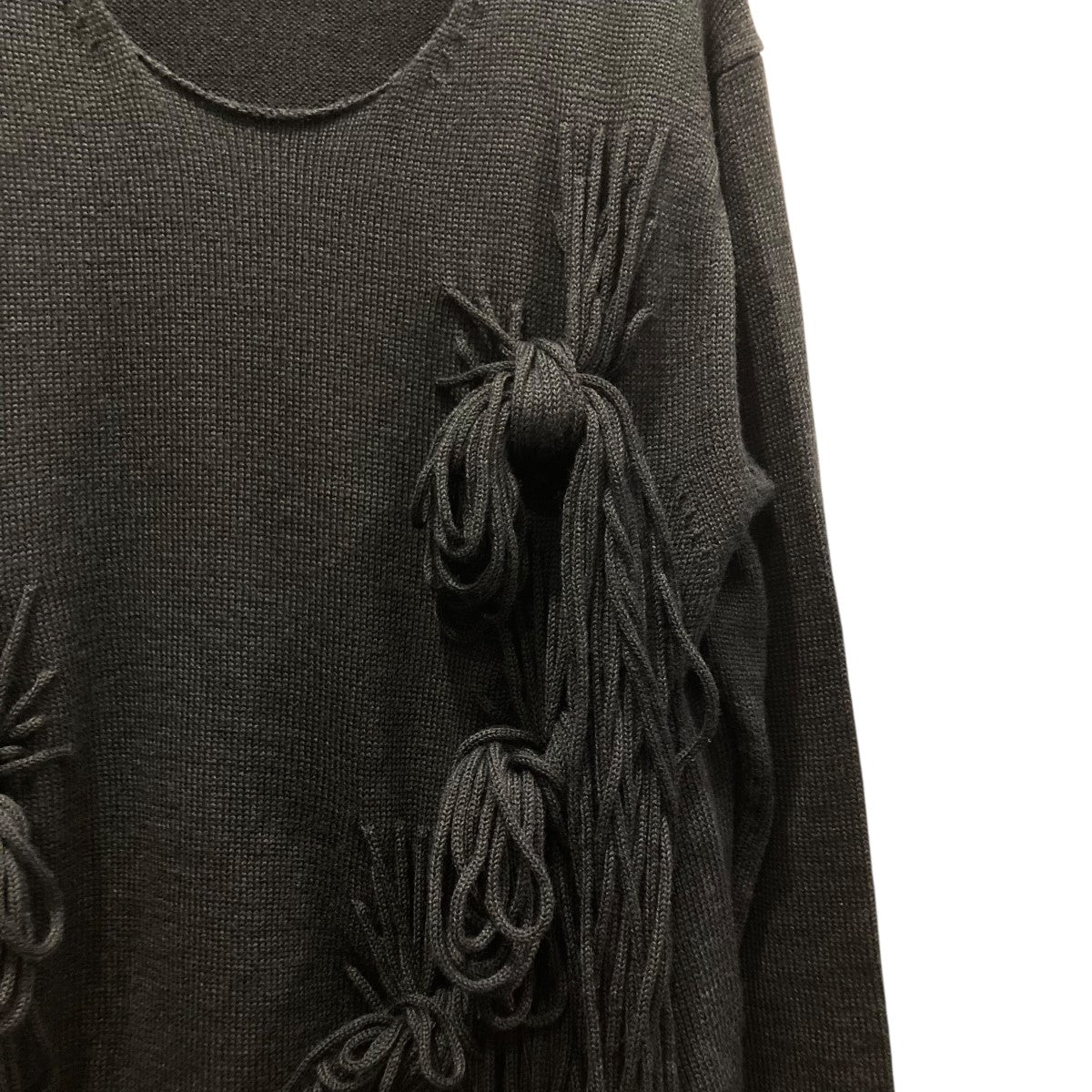 【ユキ】コムデギャルソン 25SS ポリエステル三角ニット ユキ】コムデギャルソン 25SS ポリエステル三角ニット ユキ