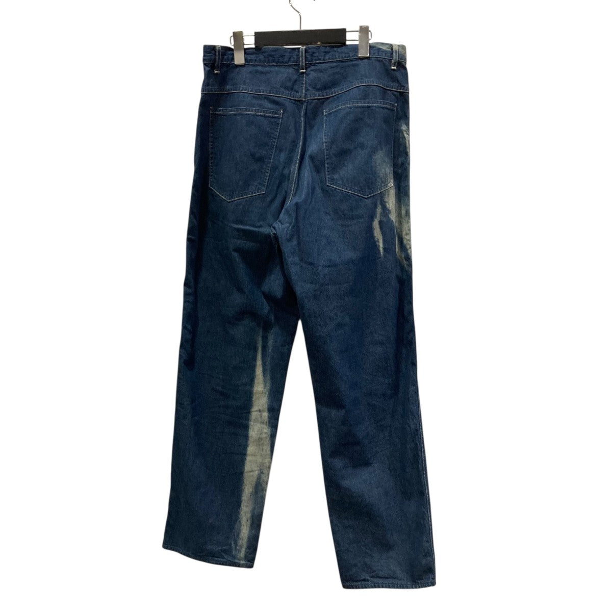 AURALEE SUN FADE BLEACH LIGHT DENIM PANTSフェード加工デニムパンツA21SP02PD 古着・中古-2枚目のアイテム画像