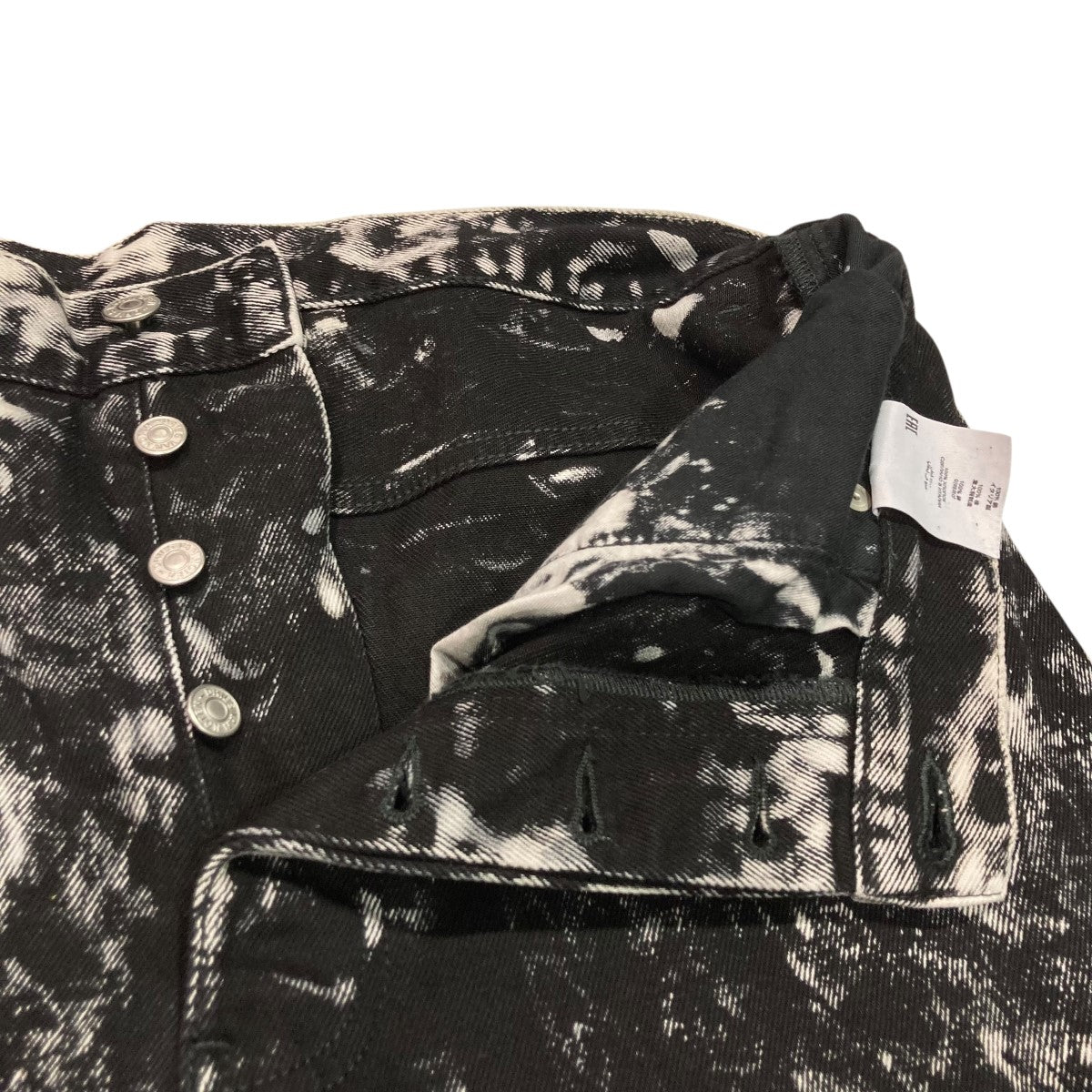 DRIES VAN NOTEN ブラック ワイドデニム29黒 DRIES VAN NOTEN ブラック ワイドデニム29黒 DRIES VAN NOTEN