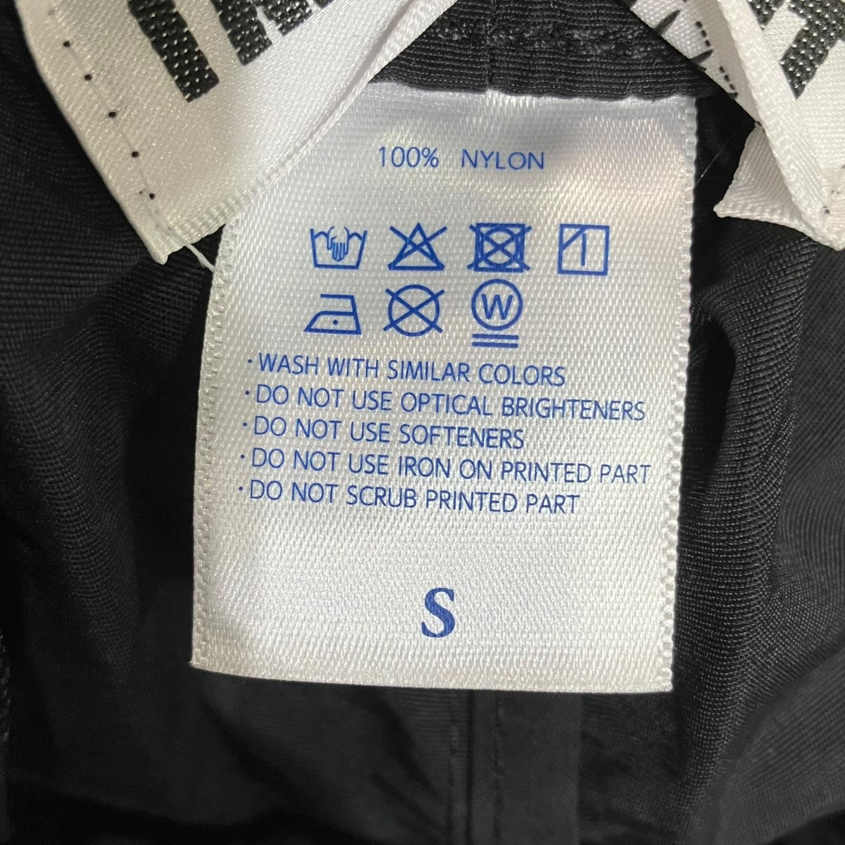 TRANSPORT ナイロンショーツ7UP LOGO nylon short 古着・中古-4枚目のアイテム画像