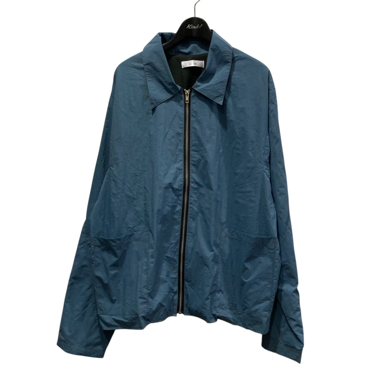 Twist Sleeve Jacketステッチデザインジップブルゾン