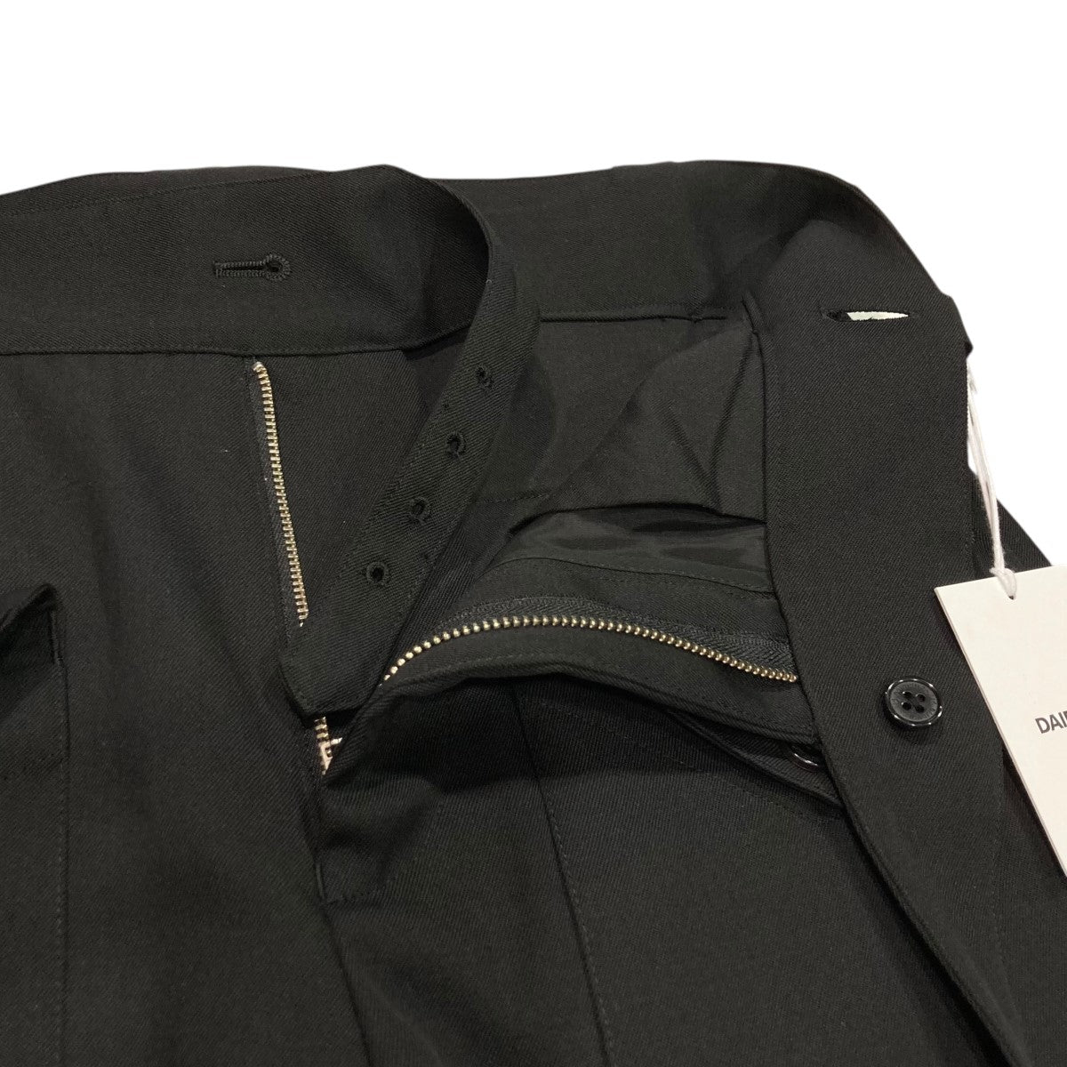 25SSJerome Wool Gurkha Slacksグルカウールスラックス25SS BTM1
