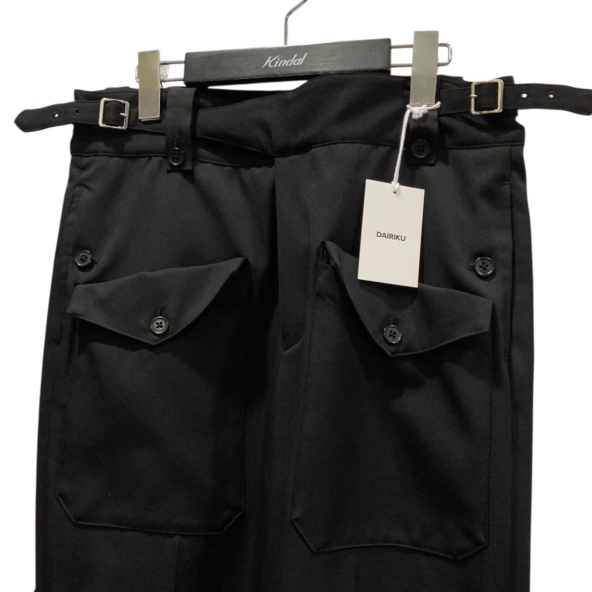 25SSJerome Wool Gurkha Slacksグルカウールスラックス25SS BTM1
