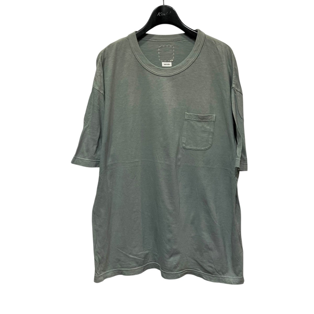 VISVIM 25SSJUMBO TEE S S DMGDポケットTシャツ0125105010019 古着・中古-1枚目のアイテム画像