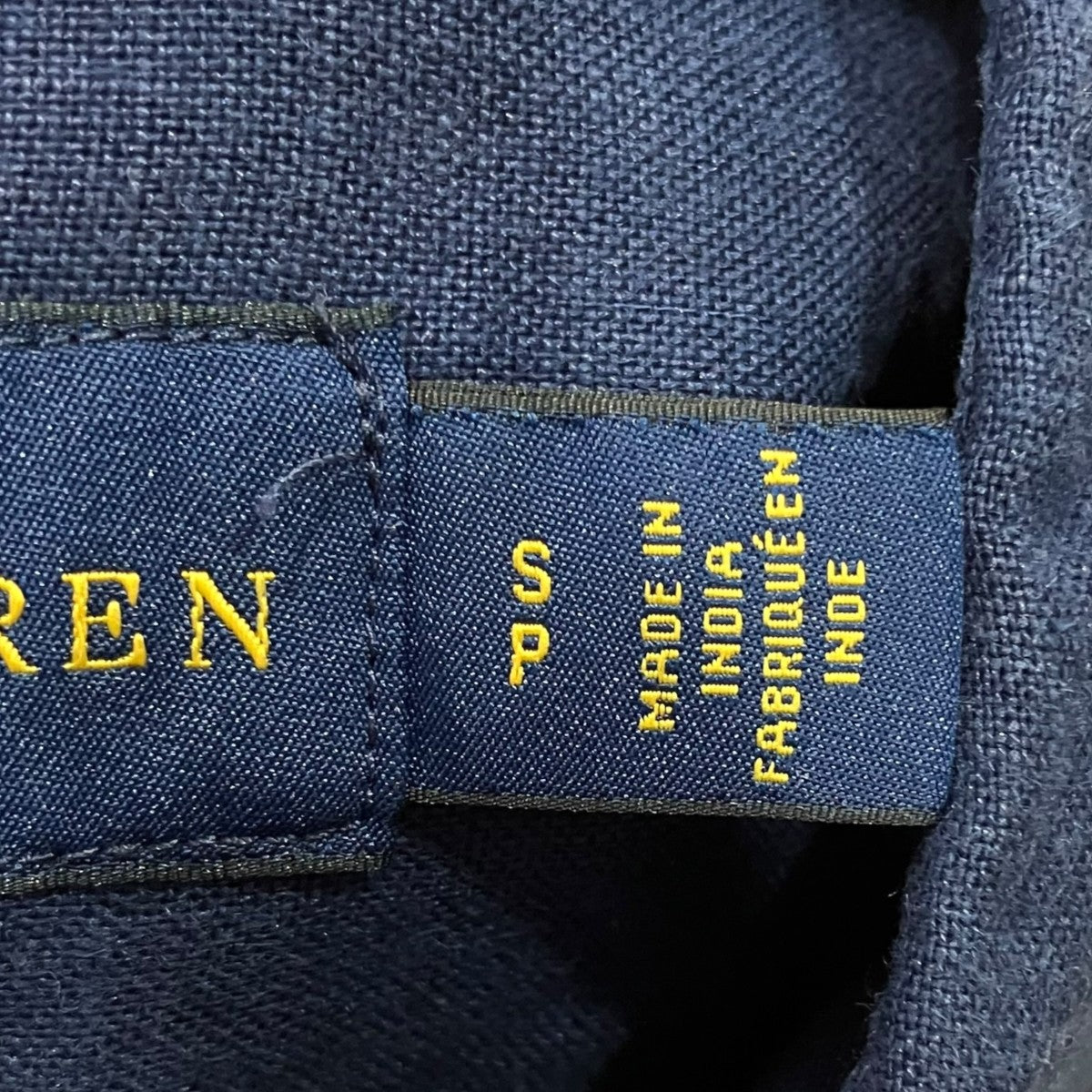 RALPH LAUREN リネンシャツ 古着・中古-5枚目のアイテム画像