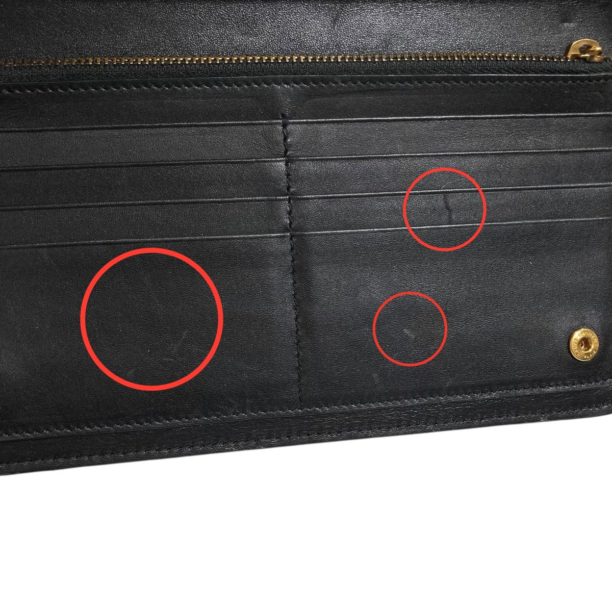 Saint Laurent Paris(サンローランパリ) ラウンドジップロング