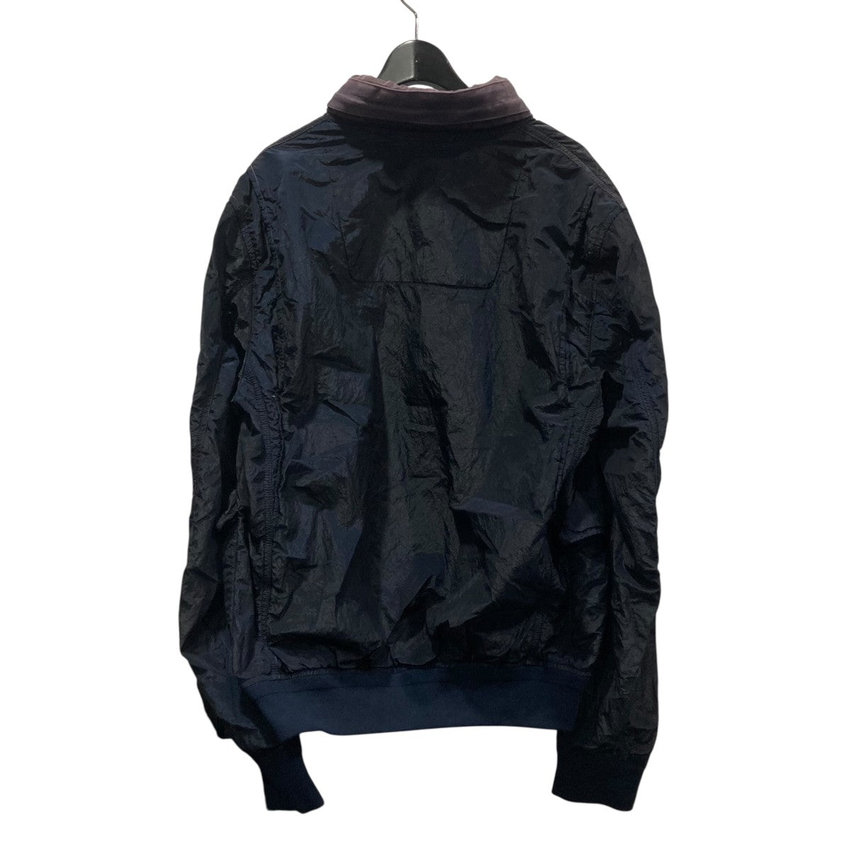 STONE  ブラック ナイロンメタルジャケット　最終値下げ STONE ISLAND(ストーンアイランド) ナイロンメタルジャケット