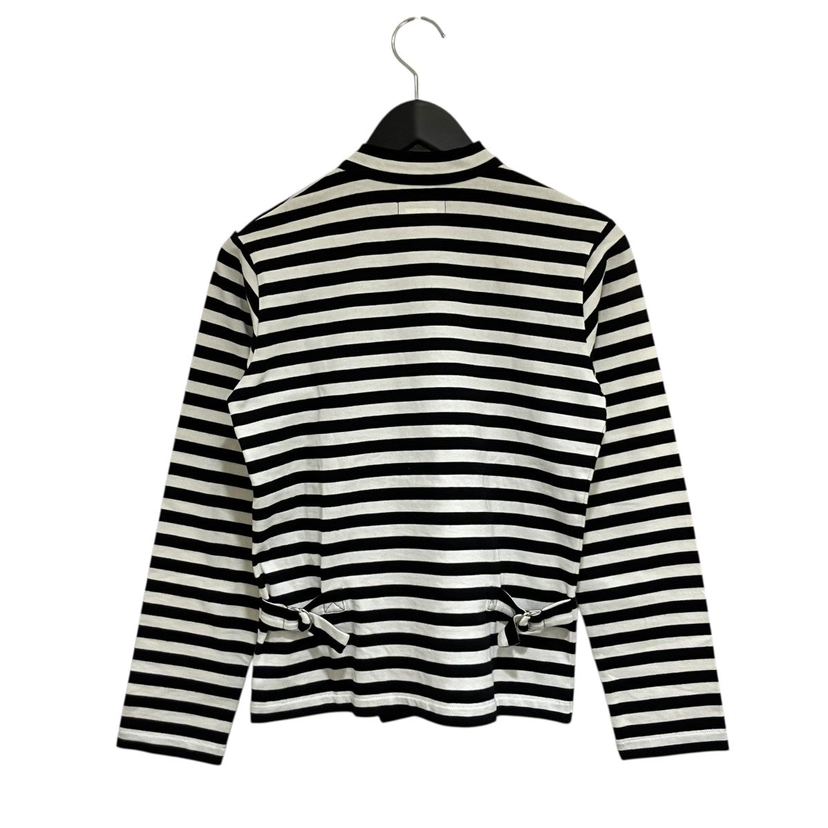 agnes b(アニエスベー) ボーダージャケット ホワイト×ブラック サイズ