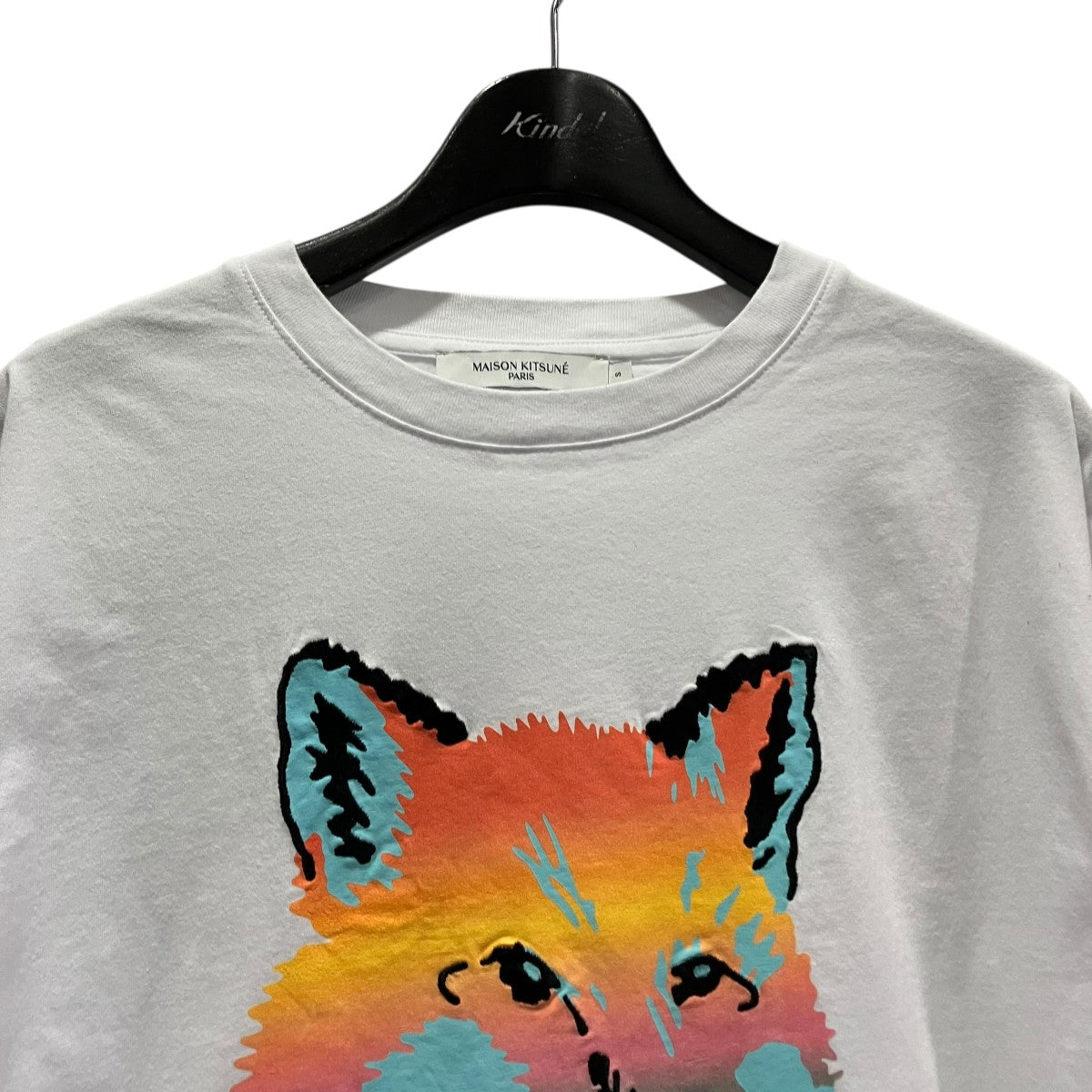 MAISON KITSUNE フォックスプリントTシャツKW00134KJ0008 古着・中古-3枚目のアイテム画像