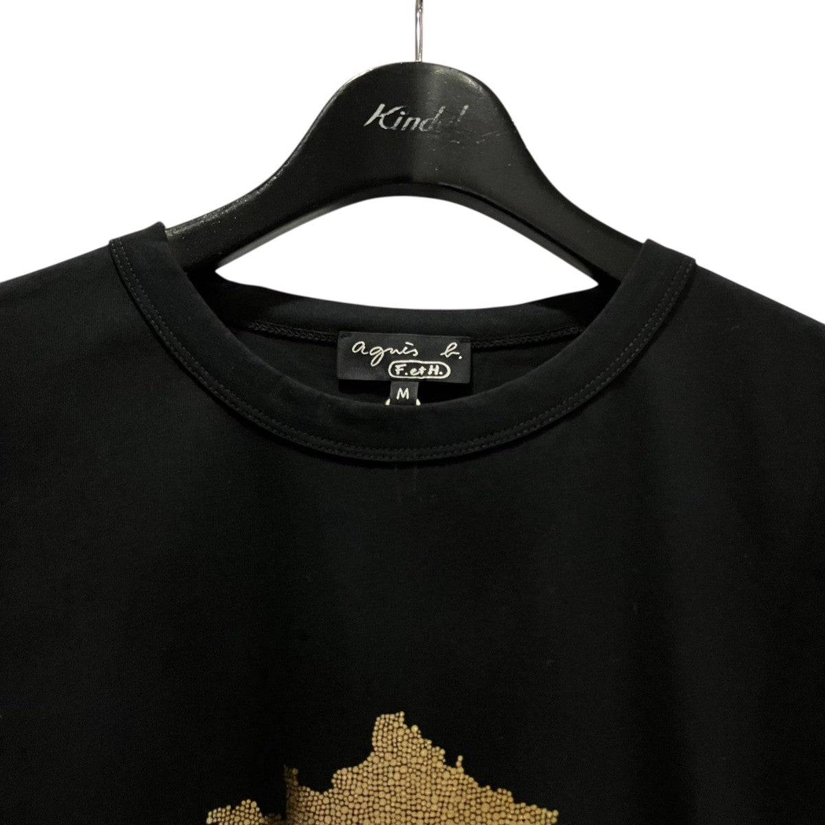 agnes b プリントTシャツEAI1 SEC4 古着・中古-3枚目のアイテム画像