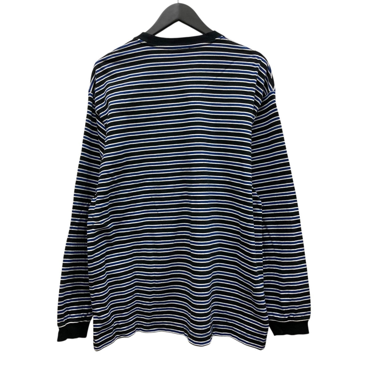 REEBOK×everyone ボーダーTシャツRB00059 RB00059 ブラック×ブルー