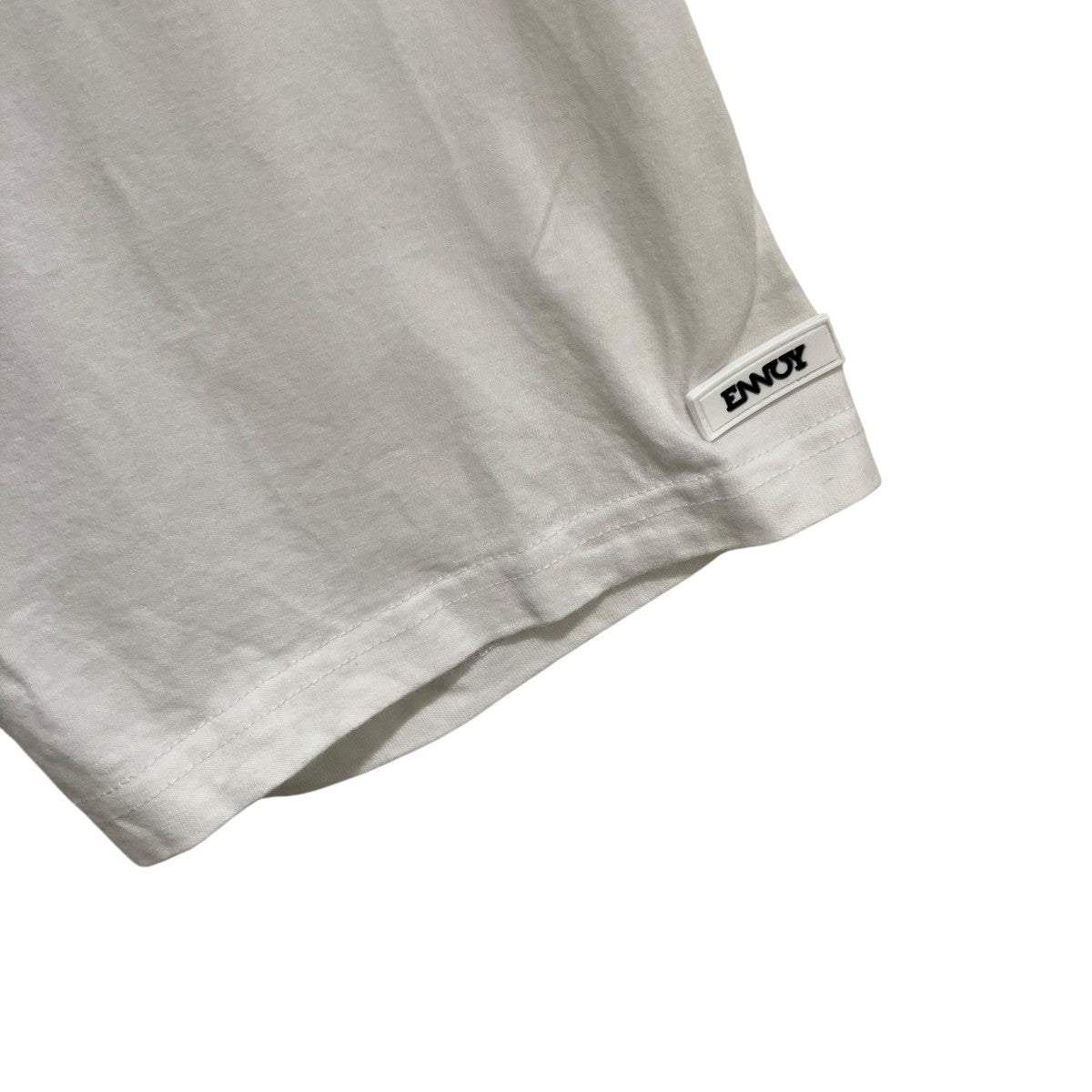 ENNOY 袖ラバーロゴTシャツSS21BRENCT09NTL 古着・中古-4枚目のアイテム画像
