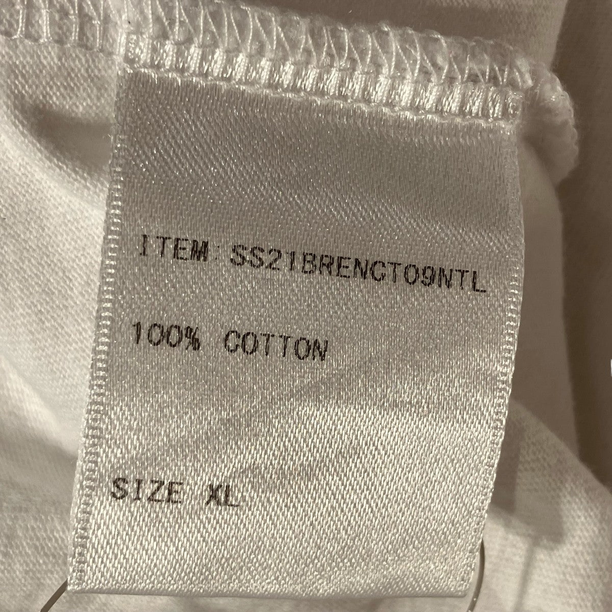 ENNOY 袖ラバーロゴTシャツSS21BRENCT09NTL 古着・中古-7枚目のアイテム画像