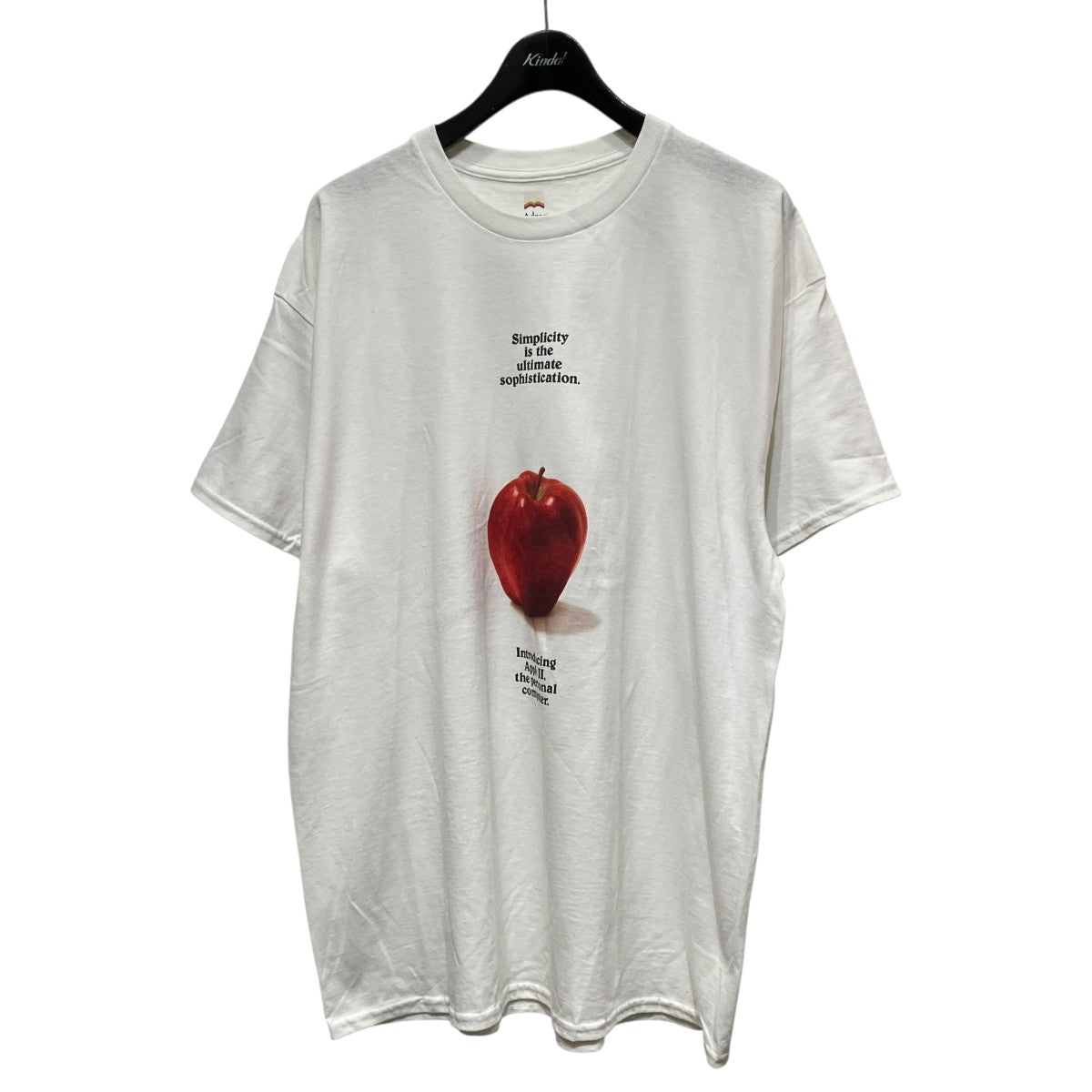 アップルプリントTシャツ