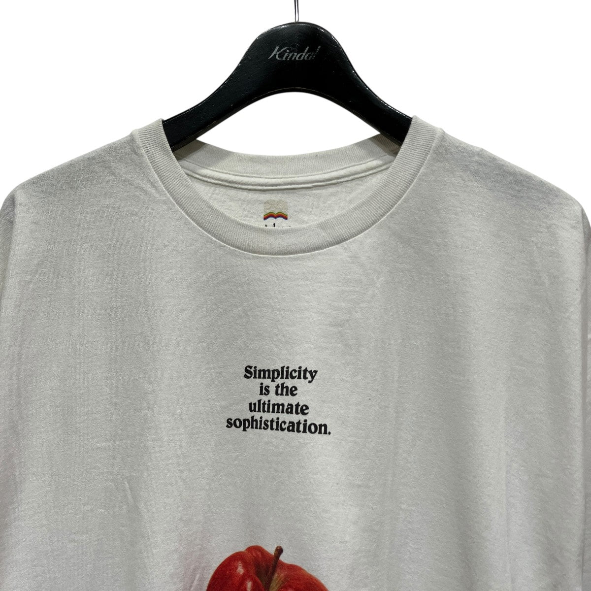 アップルプリントTシャツ