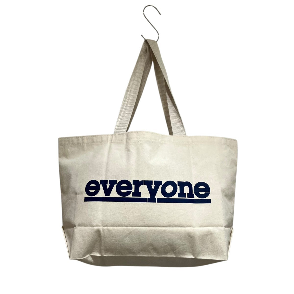 【新品】everyone トートバッグ　グレー 67e73a5a62fb552bdcccb2d1204da7