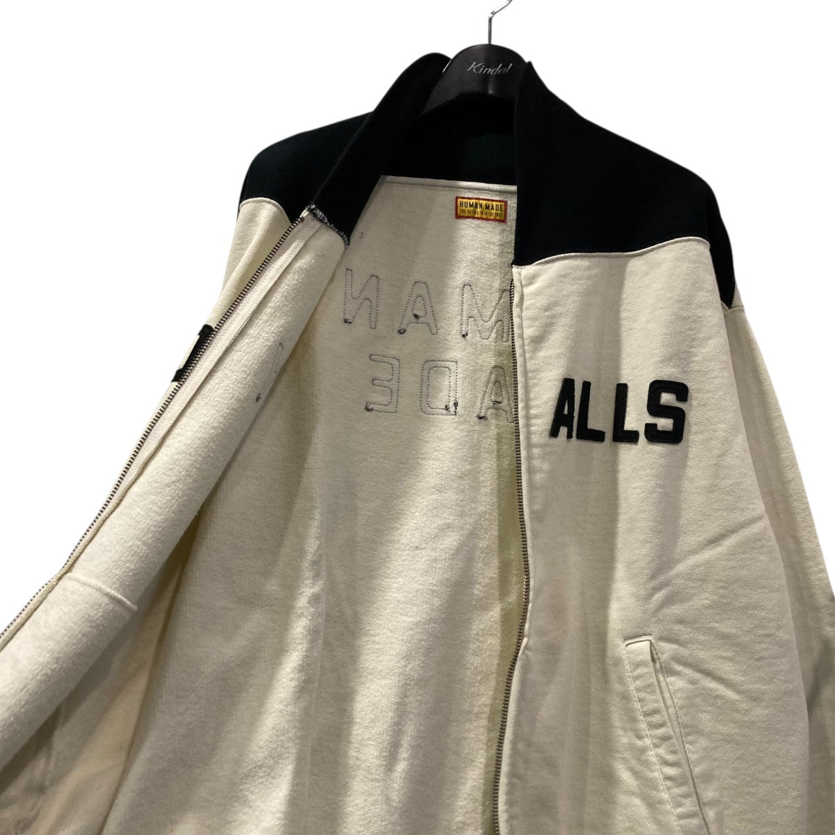 HUMAN MADE ジップアップスウェットHM29CS005 古着・中古-4枚目のアイテム画像