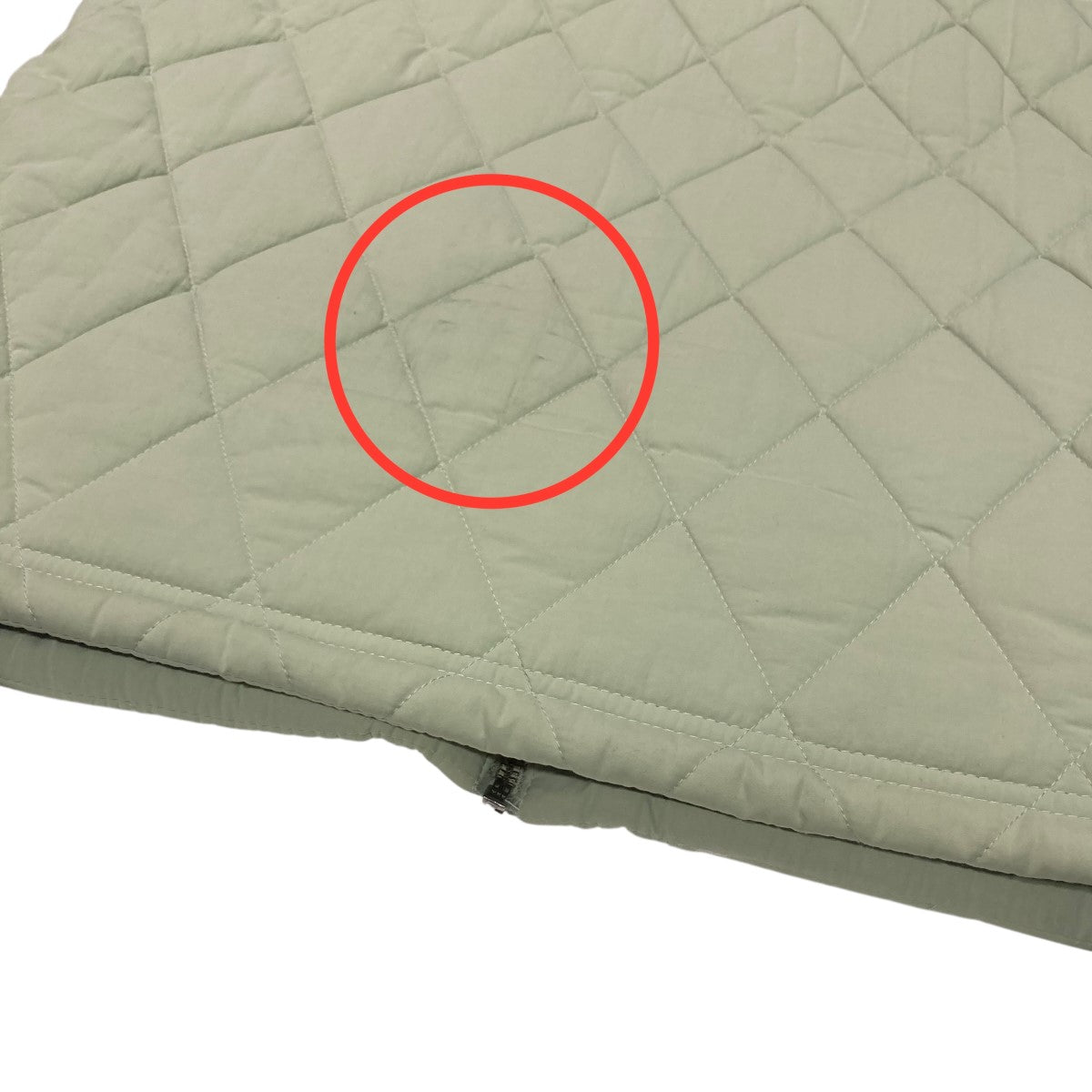 Stussy オリーブ キルティングベスト M stussy(ステューシー) Diamond Quilted Vestキルティングベスト