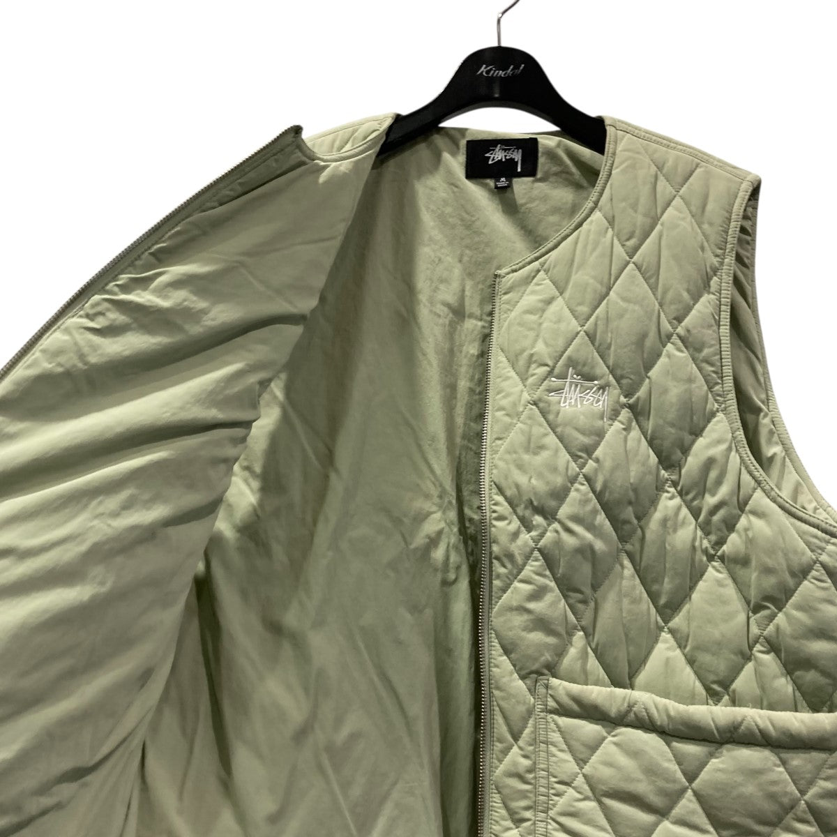 stussy(ステューシー) Diamond Quilted Vestキルティングベスト