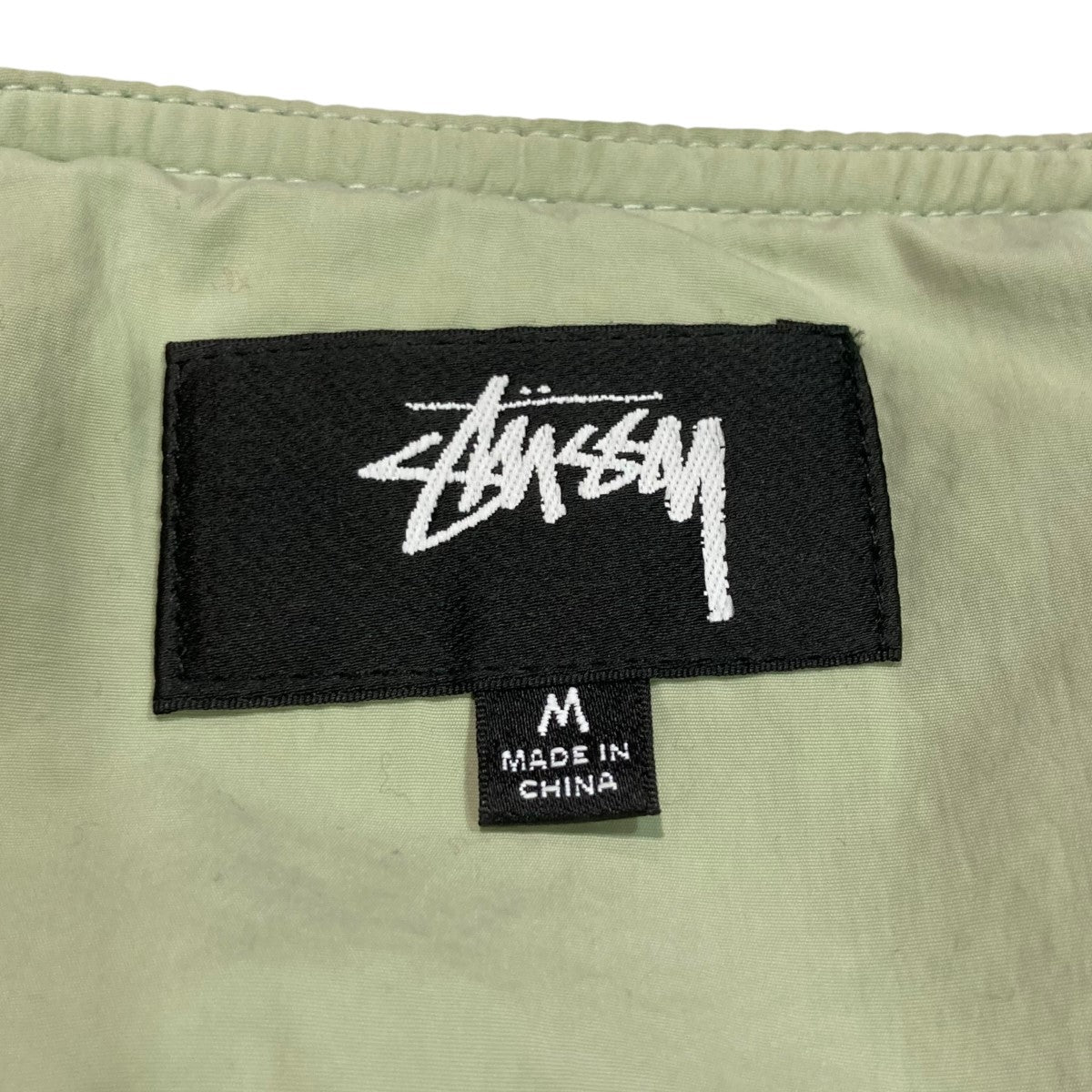 Stussy 薄緑色 キルティングベスト STUSSY ステューシー ジャケット メンズ Recycled Nylon Liner