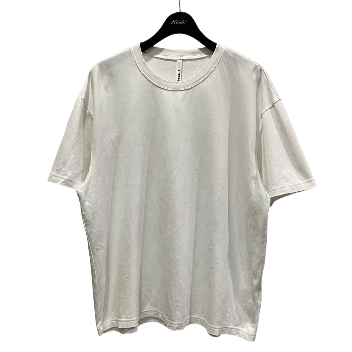 25SSコットンダブルフェイス オーバーサイズTシャツクルーネックTシャツAJ51-051