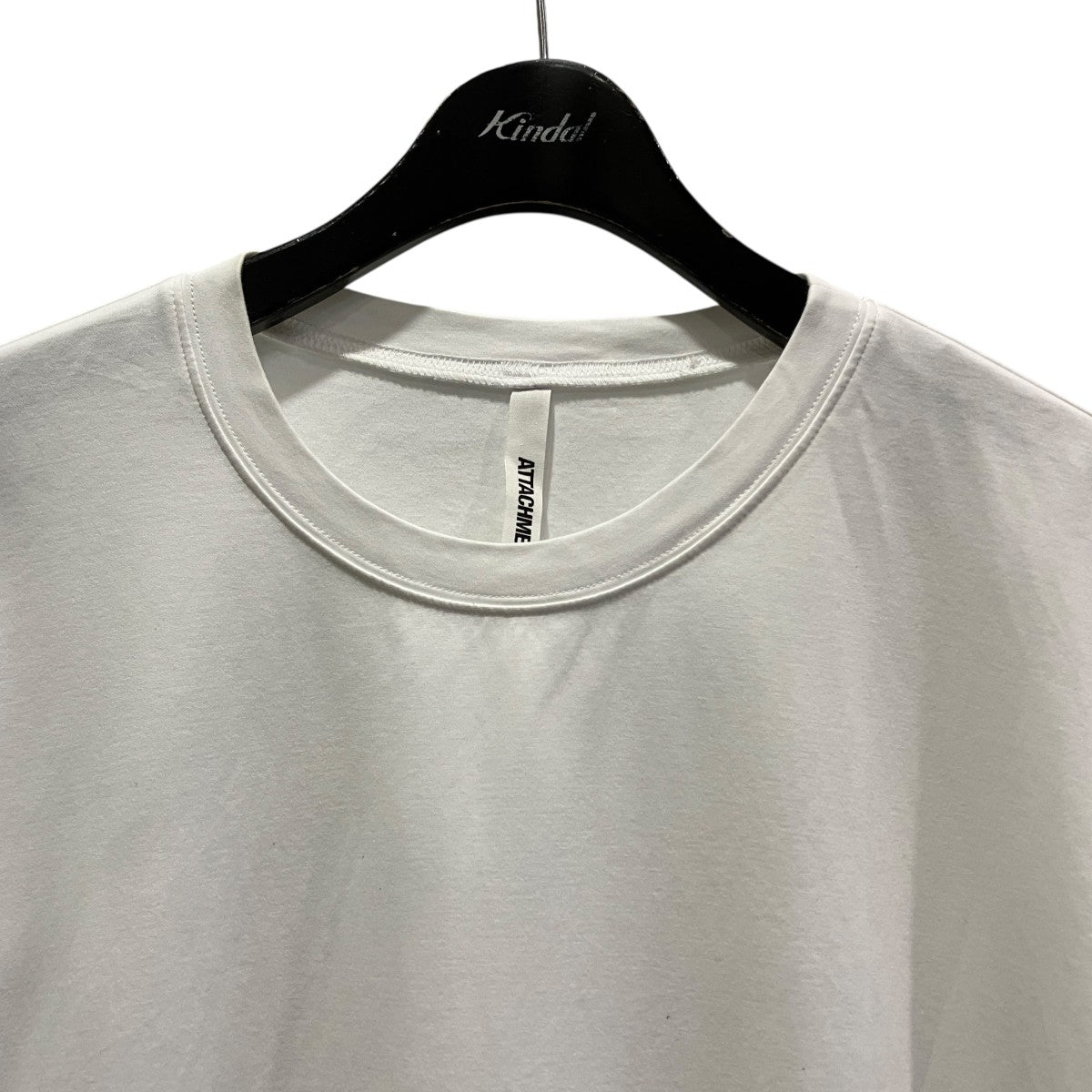 25SSコットンダブルフェイス オーバーサイズTシャツクルーネックTシャツAJ51-051