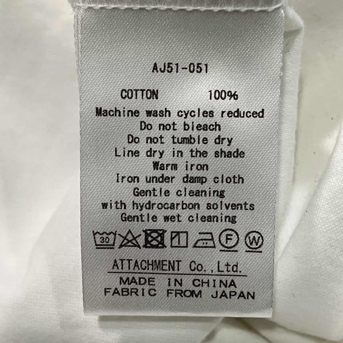 25SSコットンダブルフェイス オーバーサイズTシャツクルーネックTシャツAJ51-051