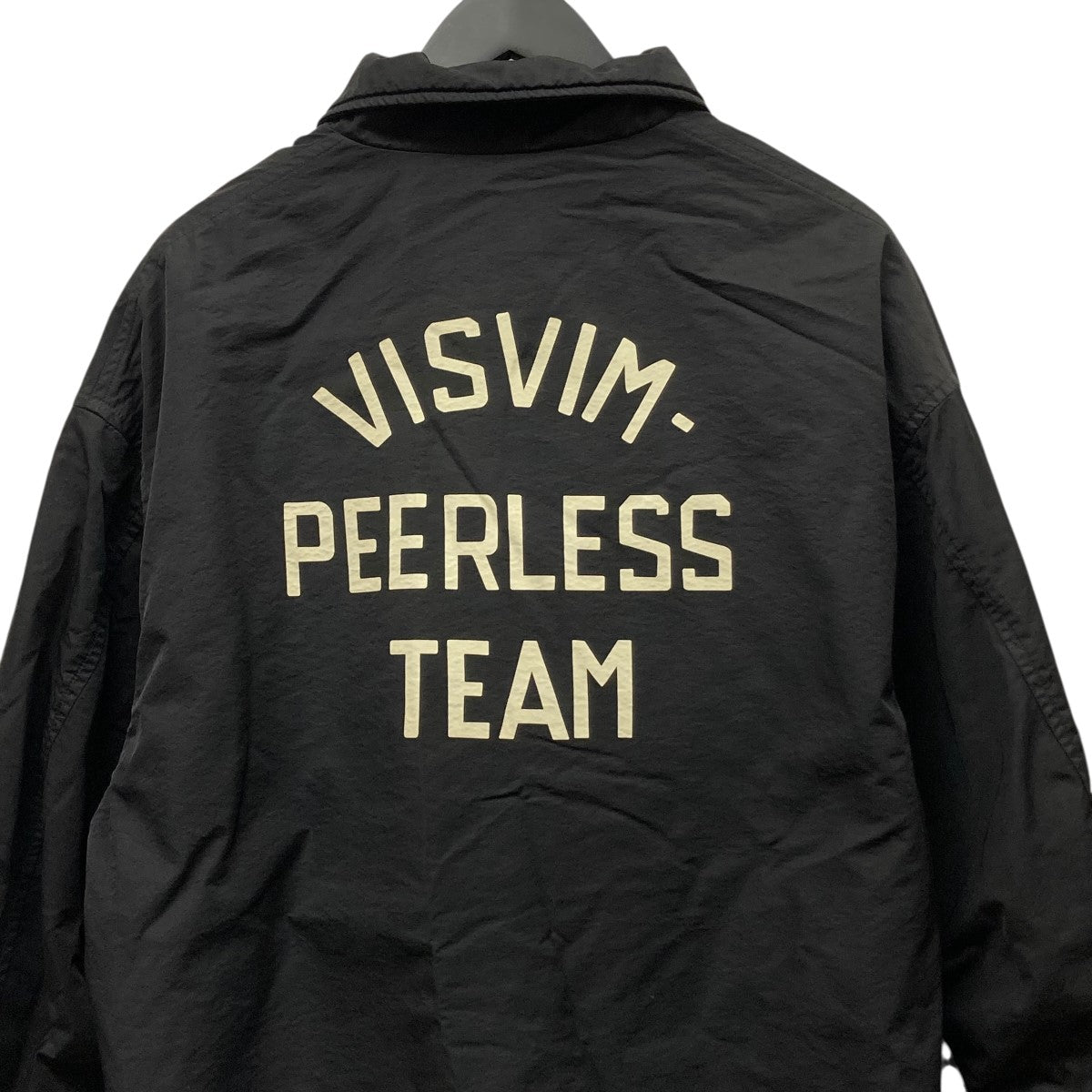 VISVIM(ビズビム) 23SSPEERLESS TEAM COACH Jacketバックロゴ裏ボア