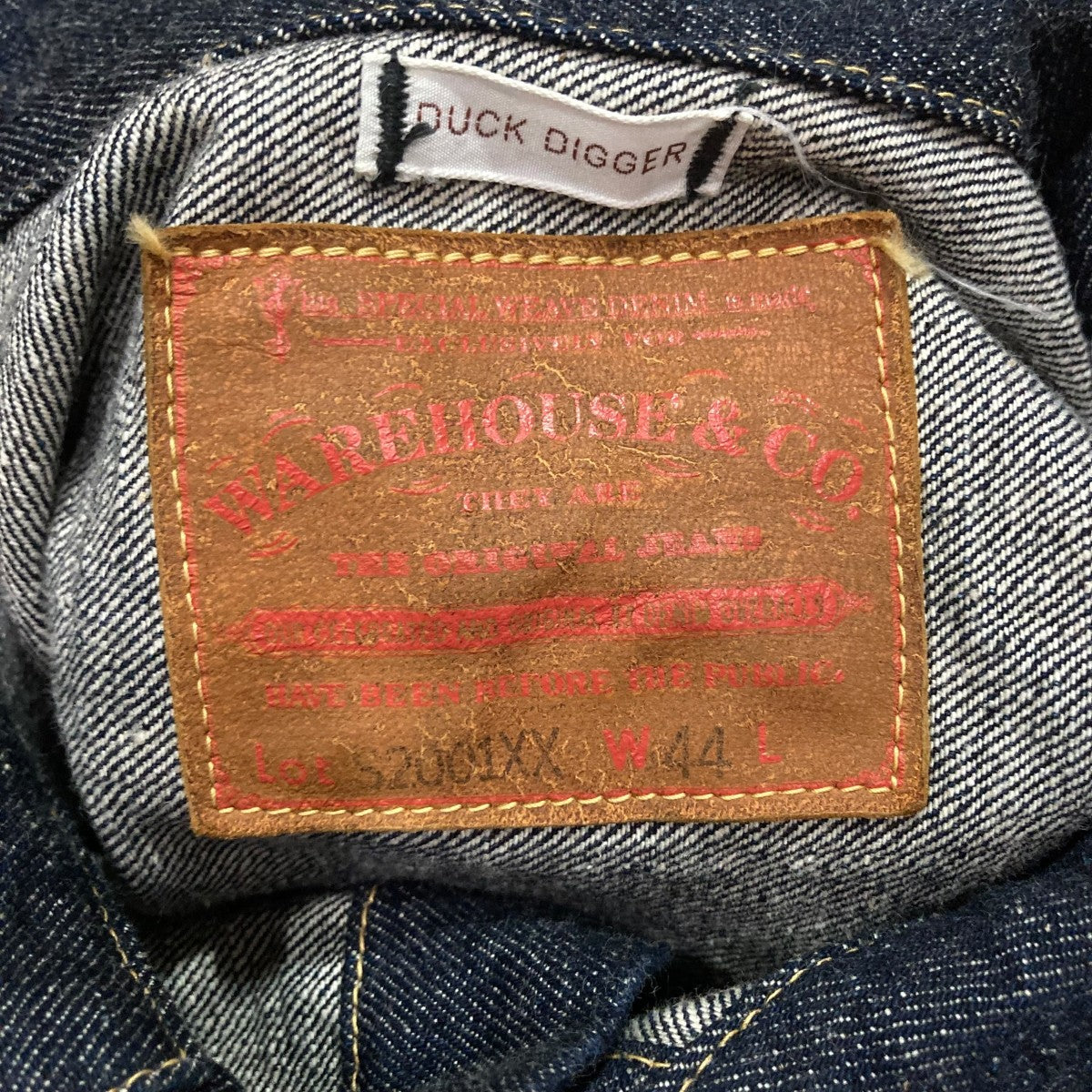 ジャケット・アウター warehouse duck digger 38 DUCK DIGGER (WARE HOUSE) 