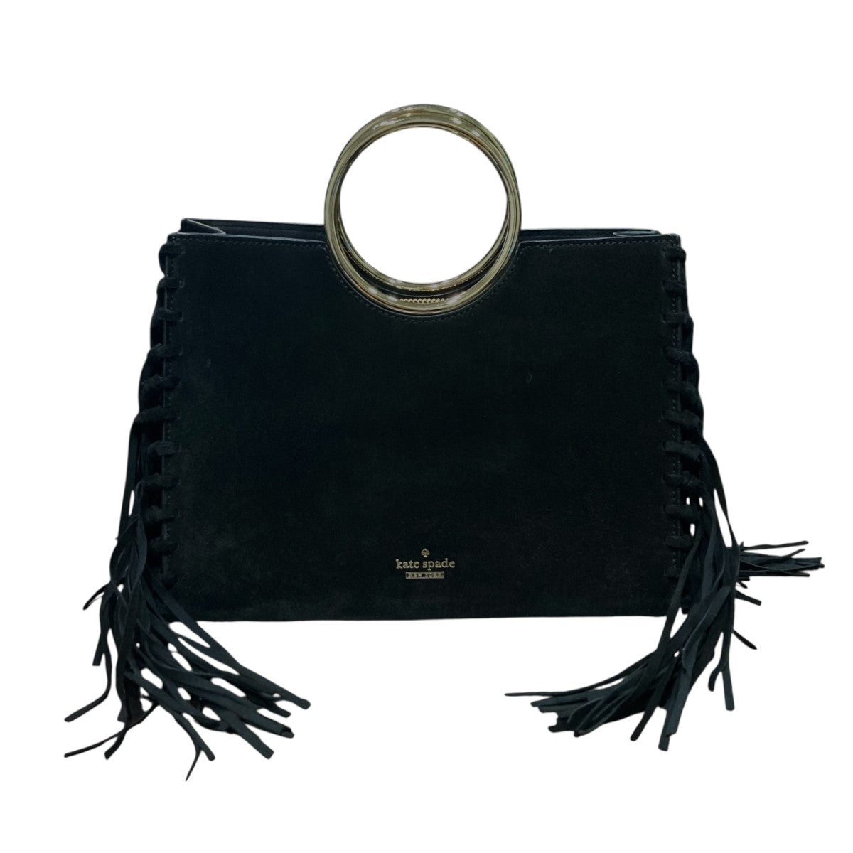 Kate Spade スウェードフリンジ2WAYショルダーバッグPXRU9318 古着・中古-2枚目のアイテム画像