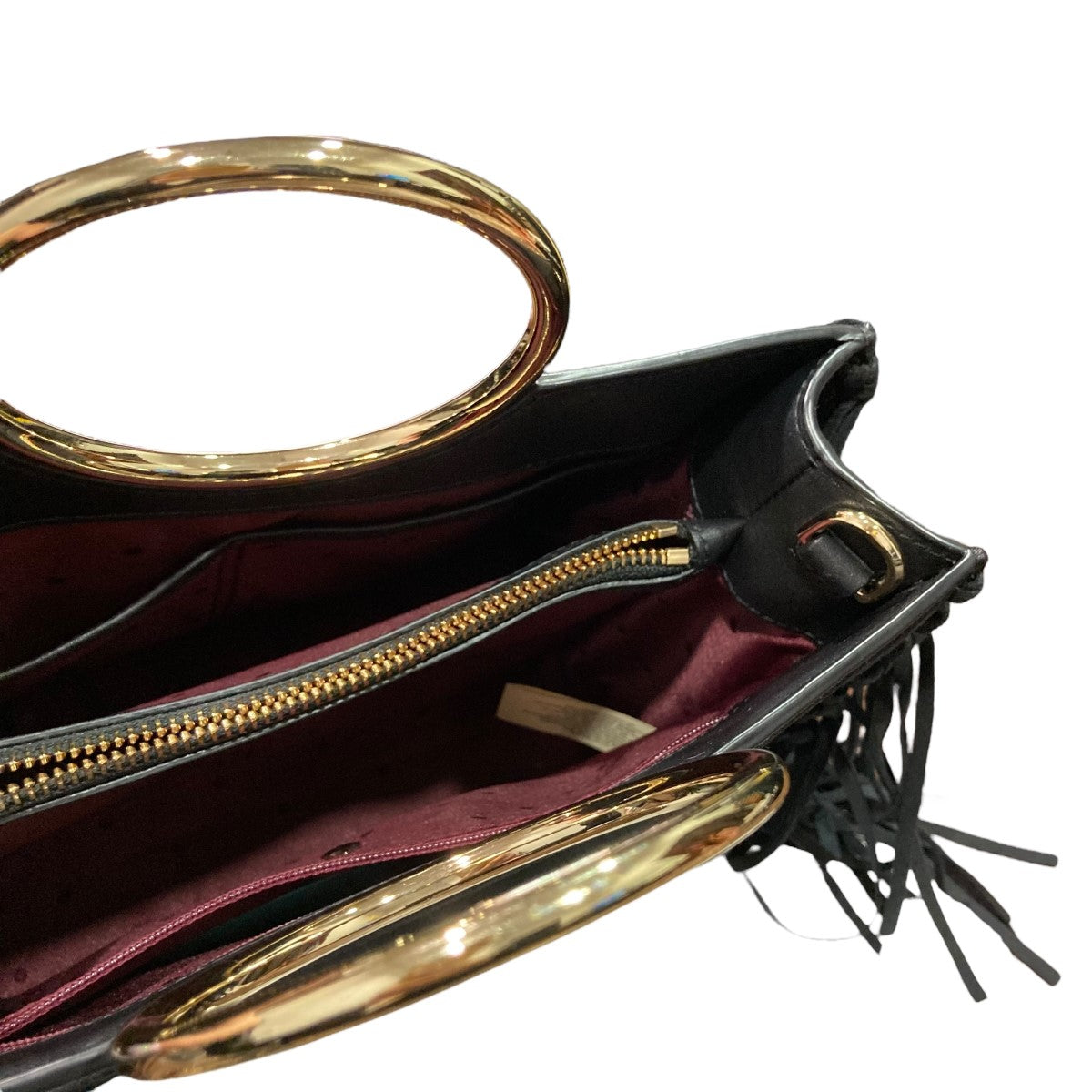 Kate Spade スウェードフリンジ2WAYショルダーバッグPXRU9318 古着・中古-6枚目のアイテム画像