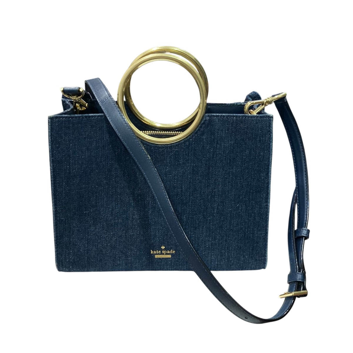 Kate Spade(ケイトスペード) 2WAYデニムフリルショルダーバッグ
