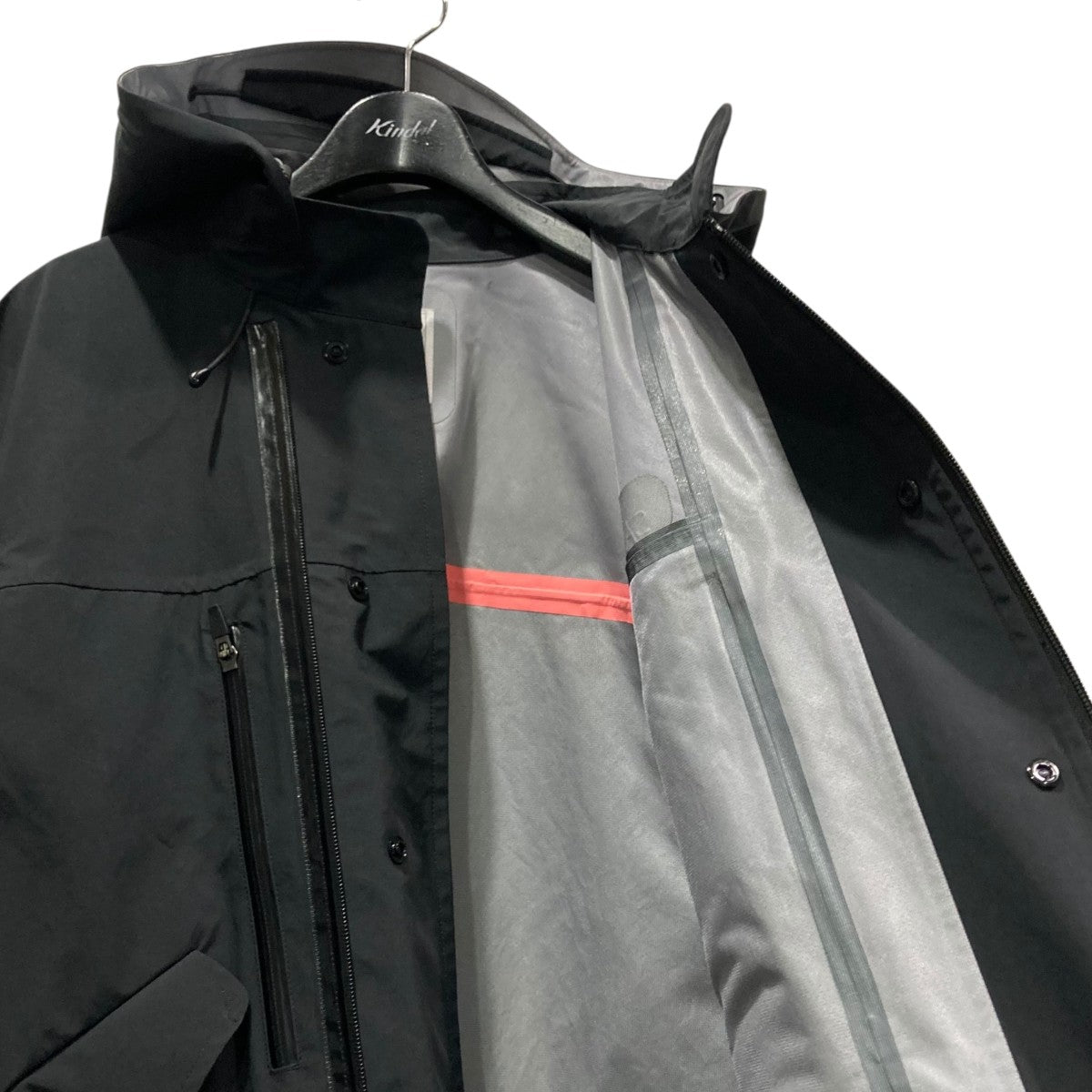 サカイ サイズ:1  23-03246M ウォータープルーフナイロンフーデッドコート 中古 BS99 sacai(サカイ) ウォータープルーフナイロンコート23-03246M 23-03246M