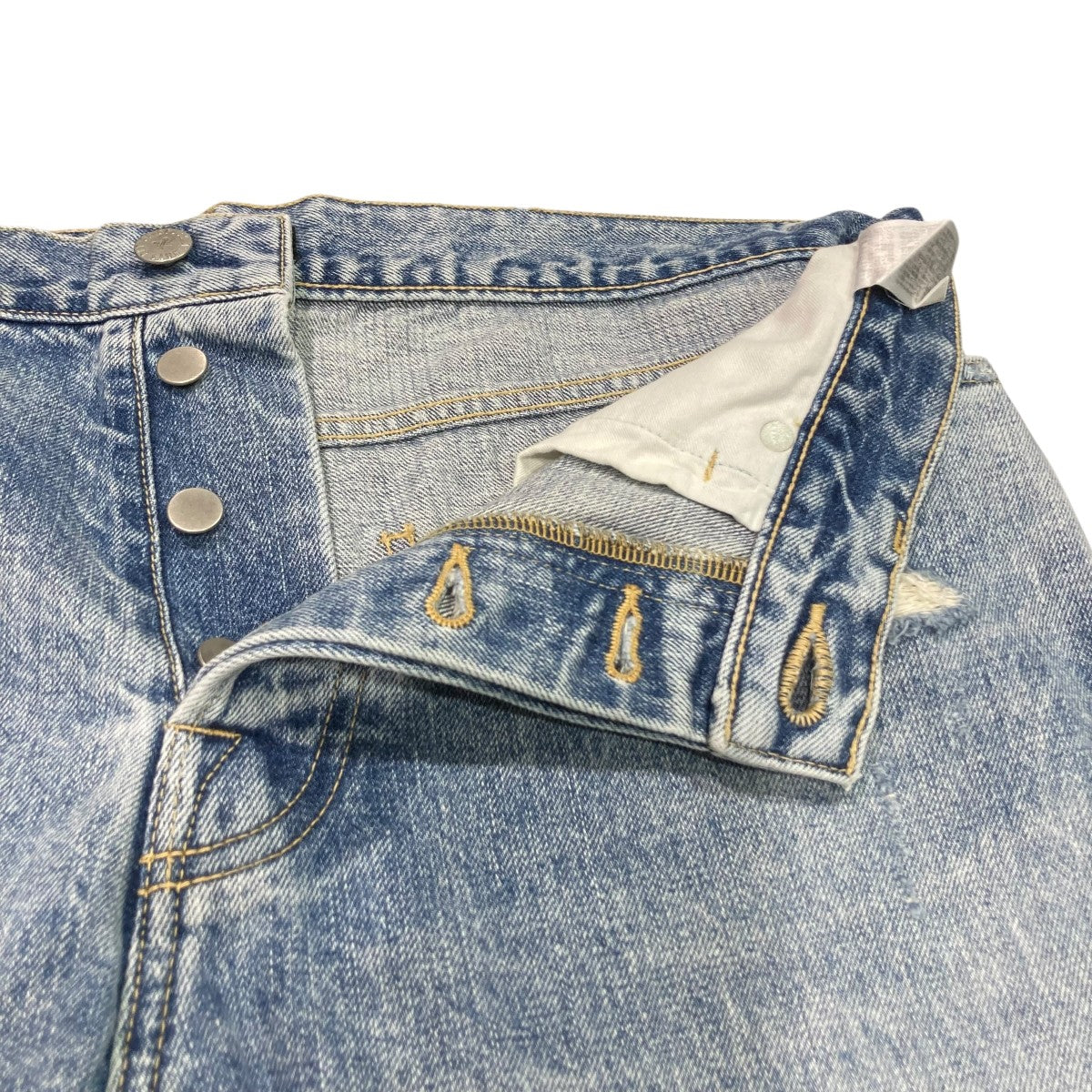 Always Out Of Stock ケミカルウォッシュデニムパンツ 古着・中古-3枚目のアイテム画像