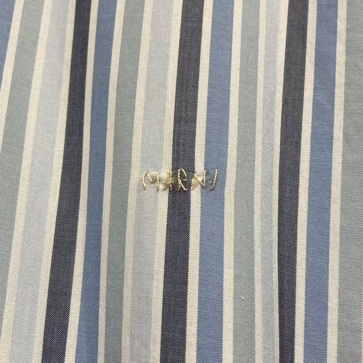 MARNI 24AWストライプシャツTTMA0352S1 UTC393 古着・中古-5枚目のアイテム画像