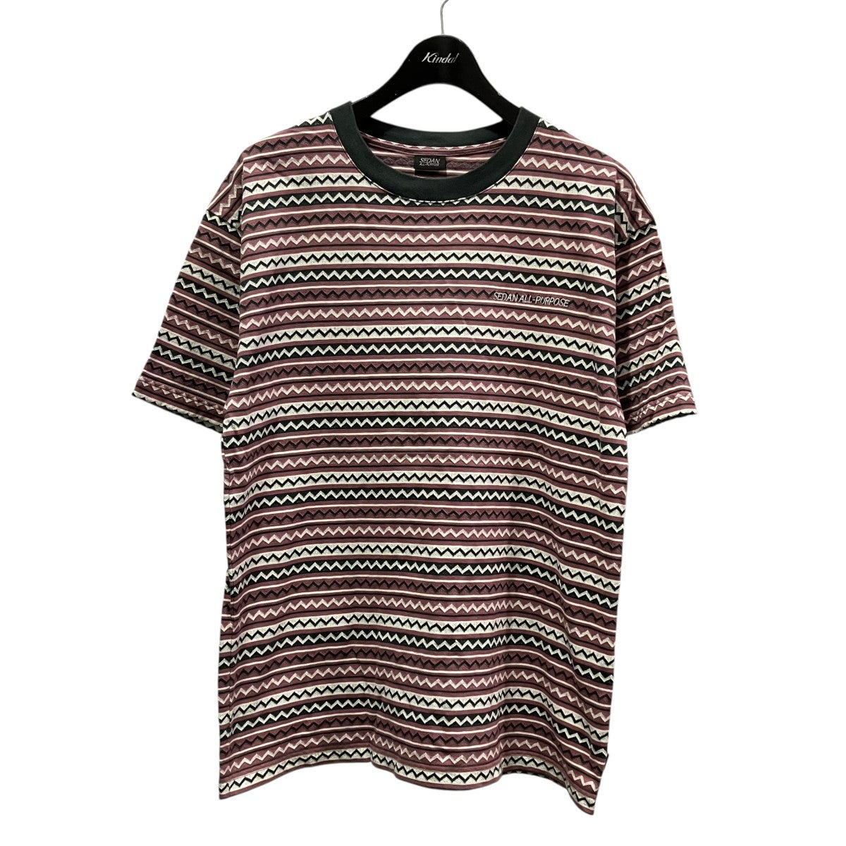 24SSJaquard Striped S／S TeeジャガードストライプTシャツSD24S-CT07