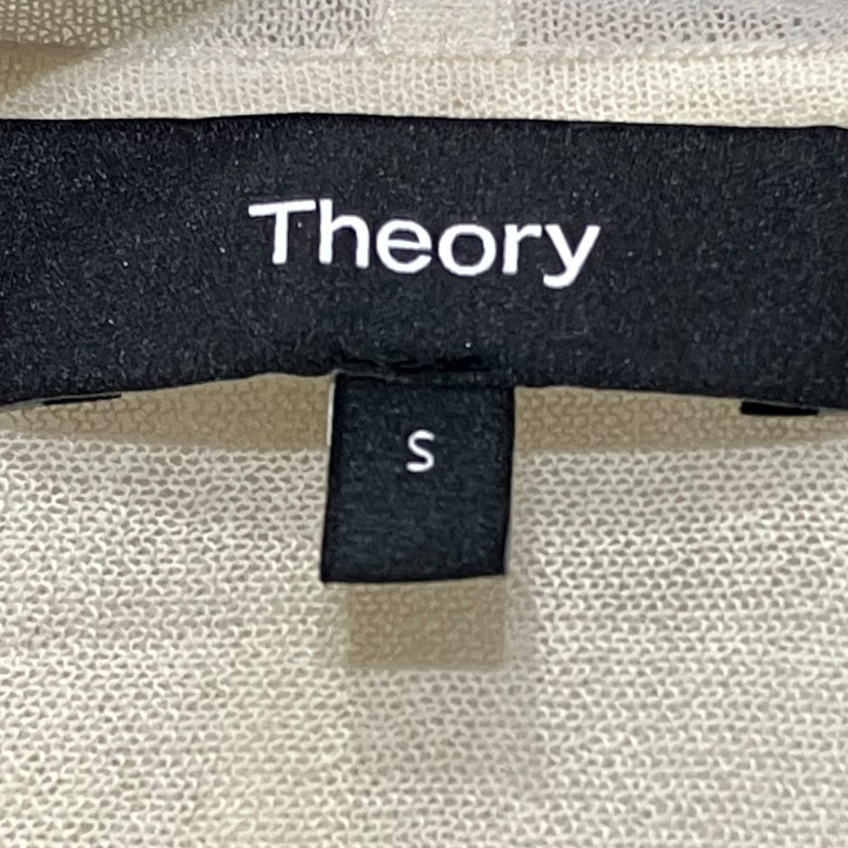 theory(セオリー) SHEER CREPE ZIP BLOUSON HOODIEシアージップ