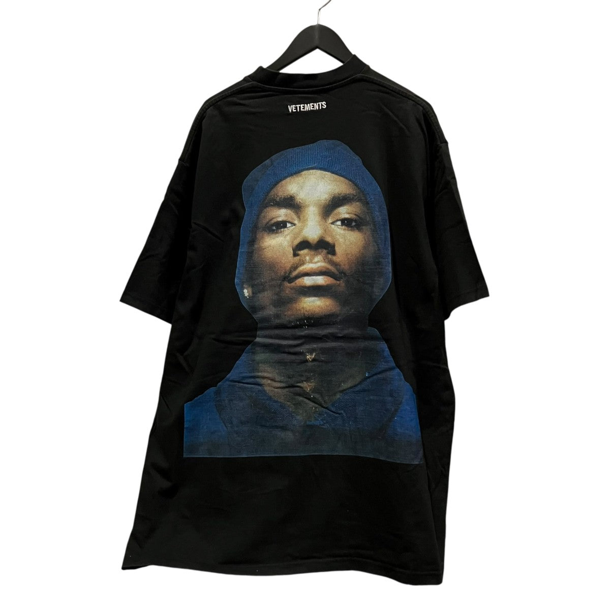 VETEMENTS Snoop DoggバックプリントTシャツ 古着・中古-1枚目のアイテム画像