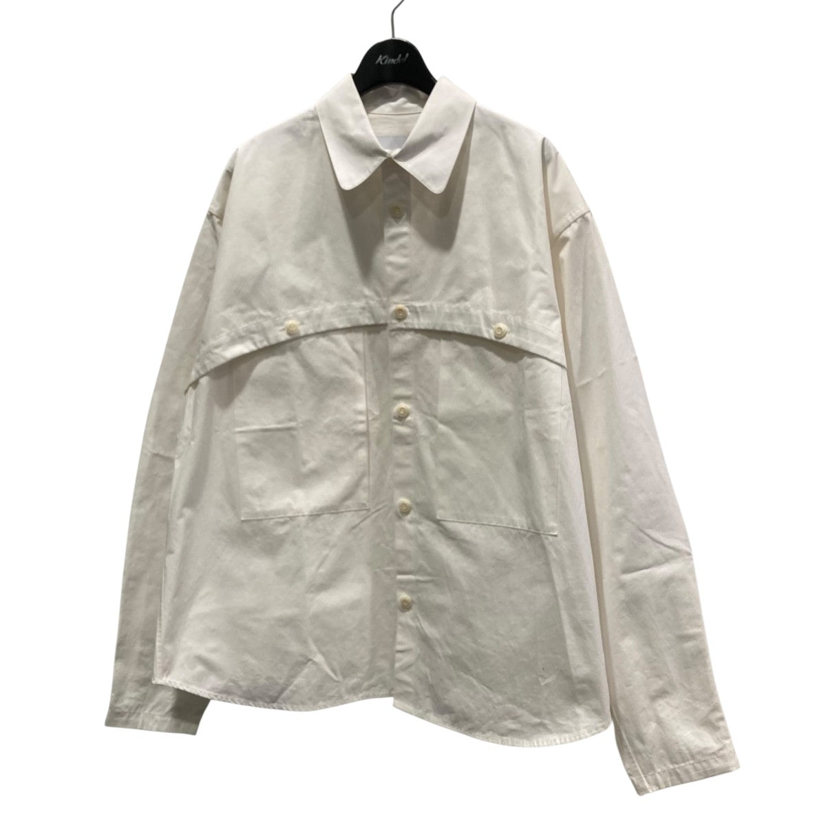 sage NATION 24AWMARTIAL SHIRTデザインシャツS095 古着・中古-1枚目のアイテム画像