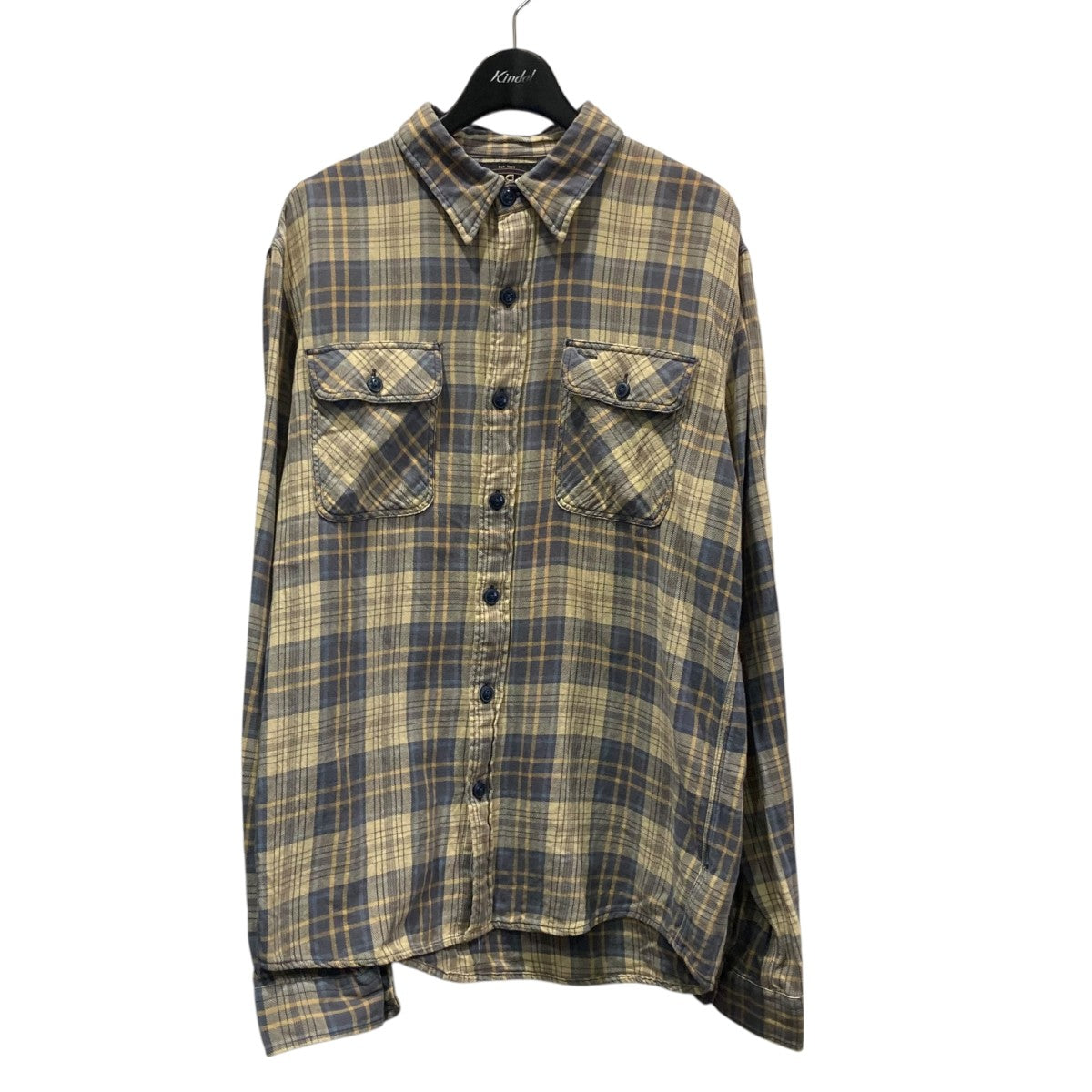 RRL(ダブルアールエル) インディゴデニムワークシャツ