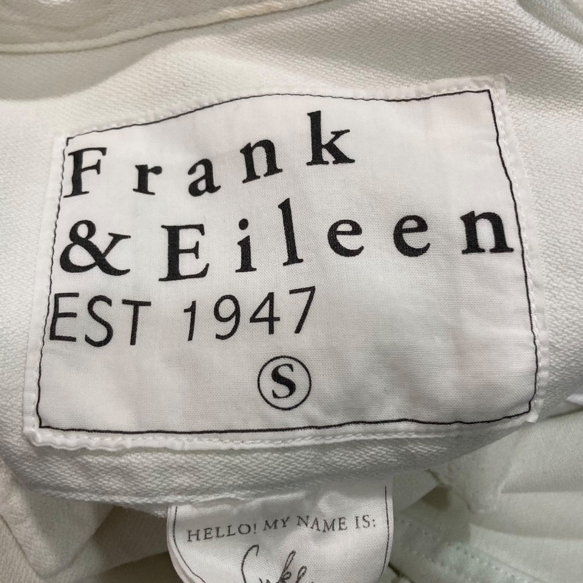 Frank＆Eileen LUKE SWTDリネンダメージシャツ9920700024 古着・中古-4枚目のアイテム画像