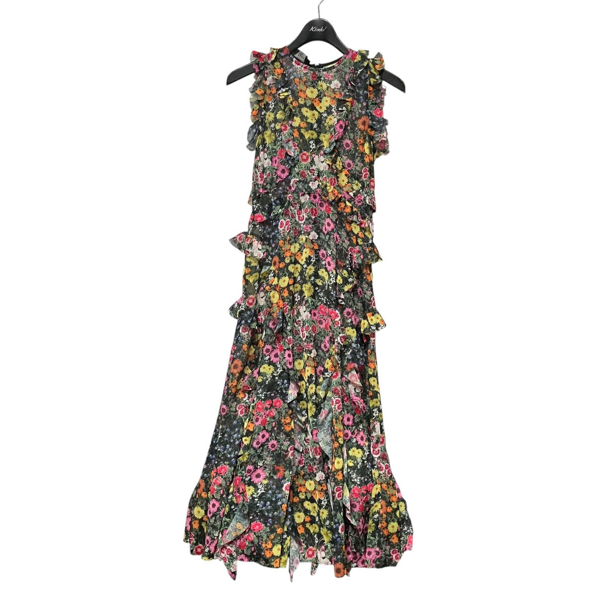 TED BAKER 花柄ノースリーブワンピース 古着・中古-1枚目のアイテム画像