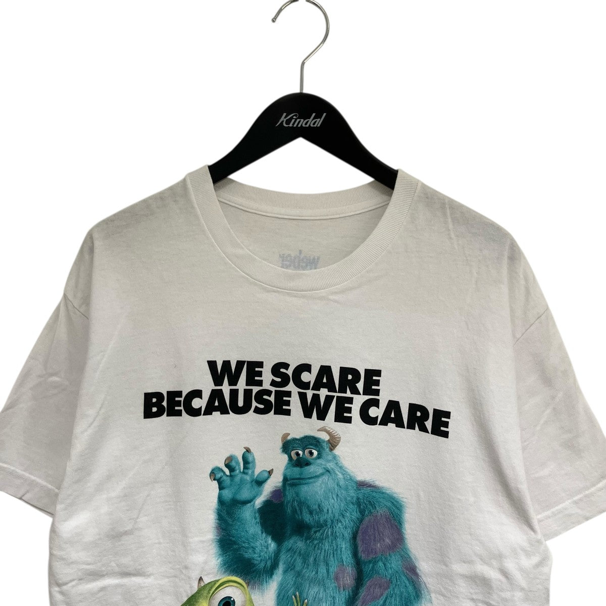 Weber モンスタ-ズインクプリントTシャツ 古着・中古-3枚目のアイテム画像