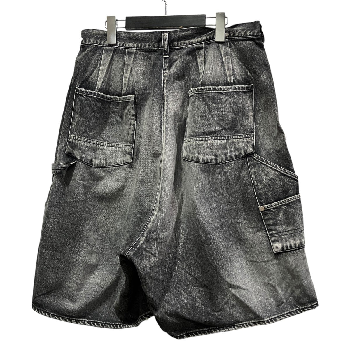 25SSBOXY DENIM PAINTER SHORTSデニムバギーショーツACW-11