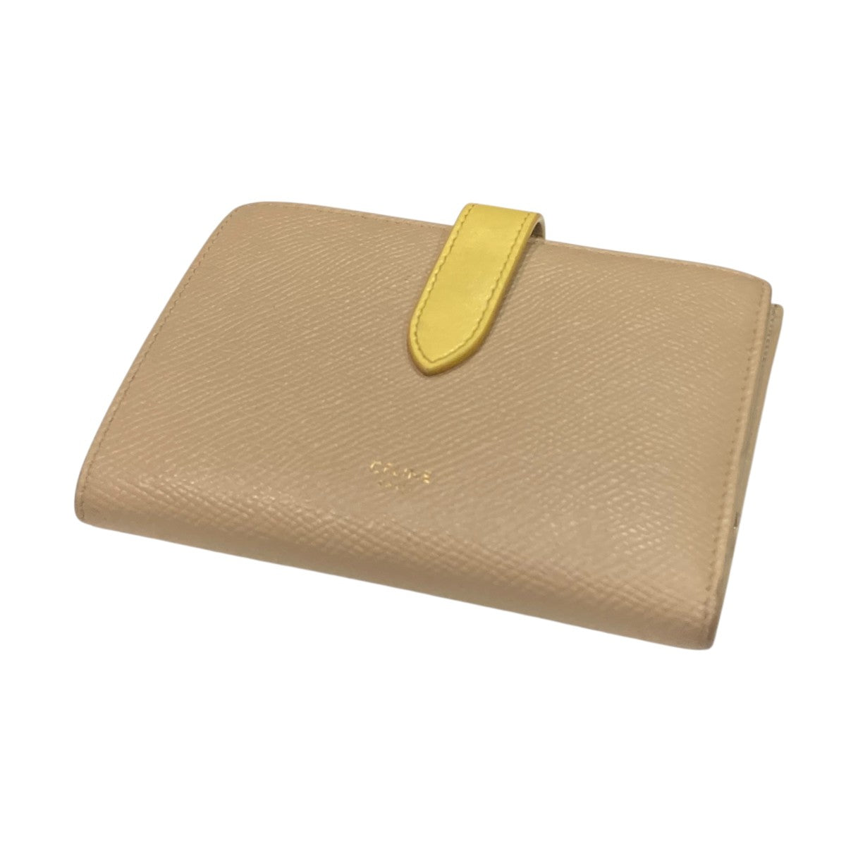 CELINE セリーヌ ミディアム ストラップウォレット　財布 CELINE セリーヌ 財布 ミディアム ストラップ ウォレット ペブル