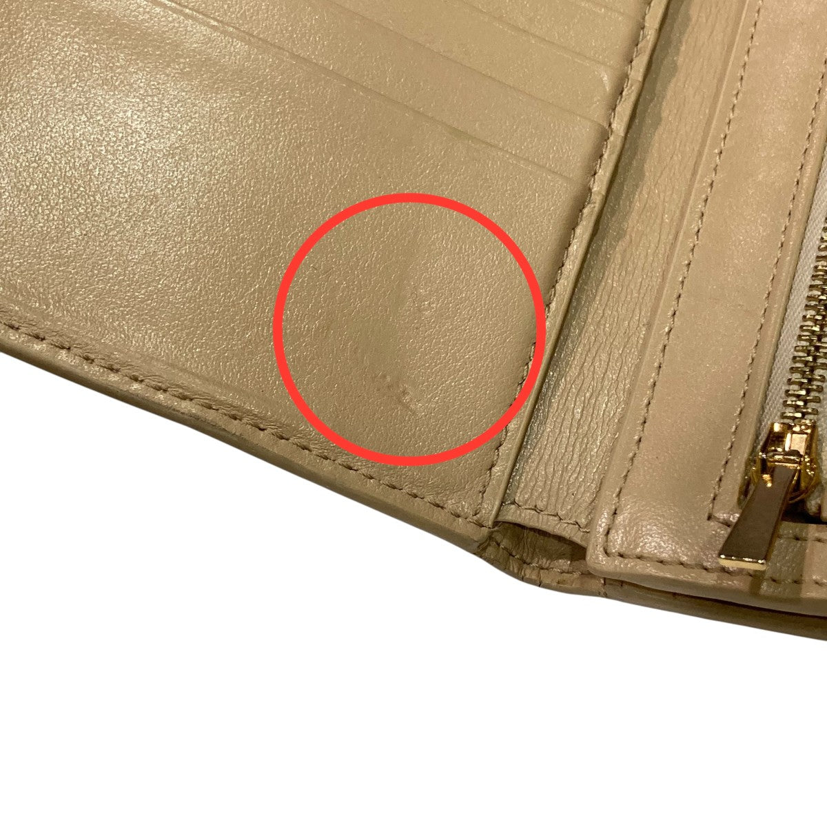 CELINE ミディアムストラップウォレット10B643BRU 古着・中古-6枚目のアイテム画像