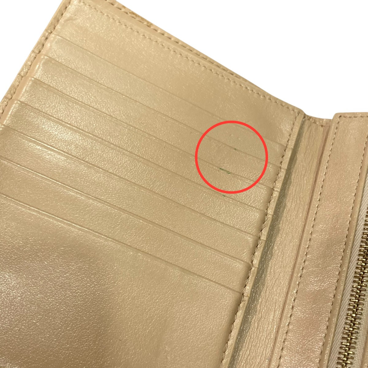 CELINE ミディアムストラップウォレット10B643BRU 古着・中古-7枚目のアイテム画像