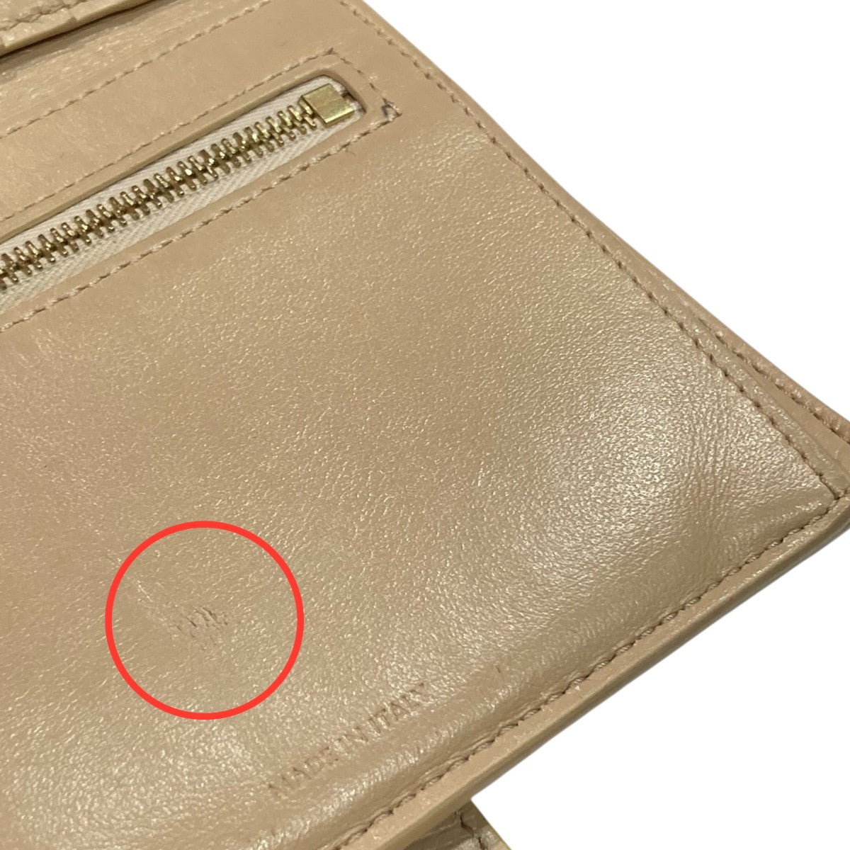 CELINE ミディアムストラップウォレット10B643BRU 古着・中古-8枚目のアイテム画像