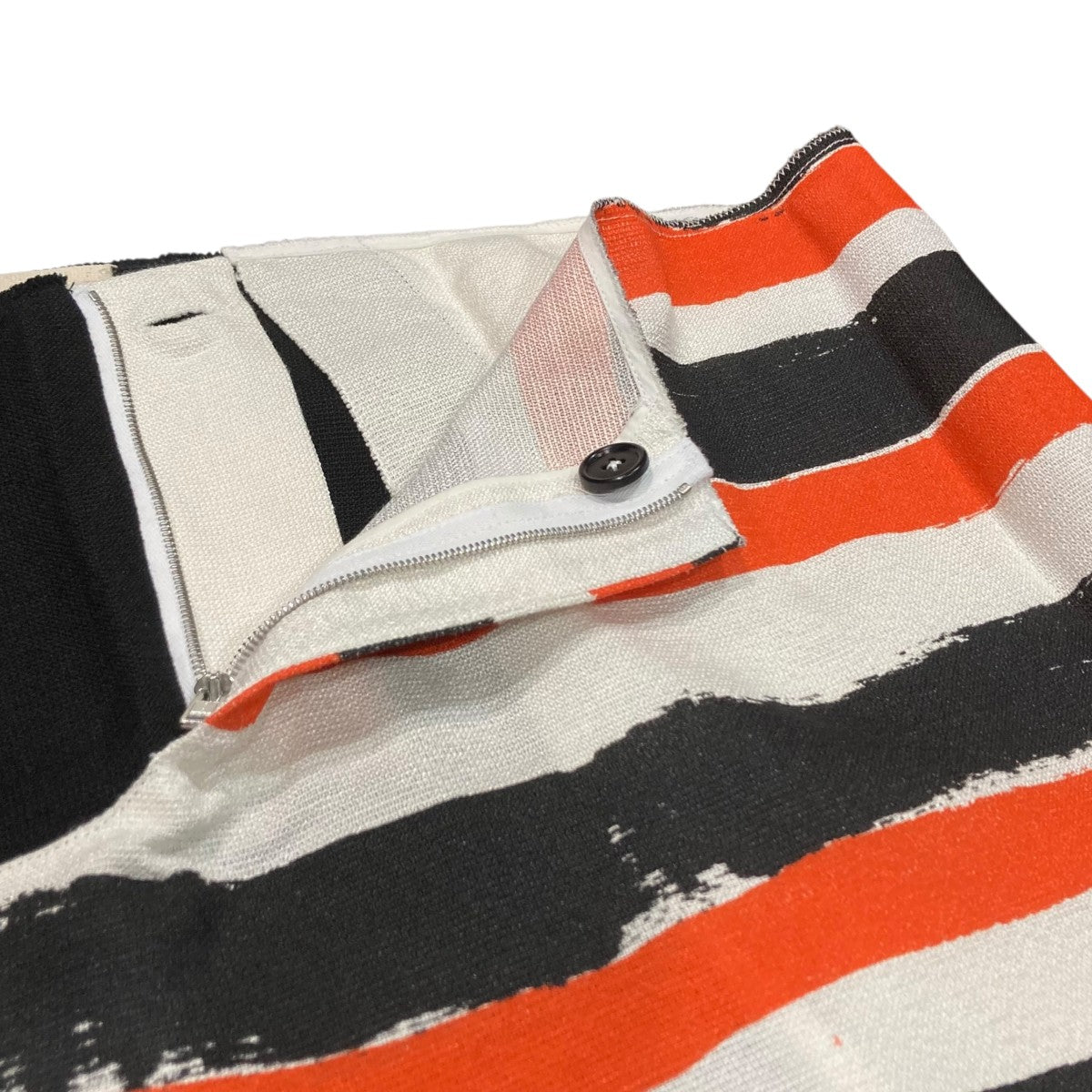 MARNI ストライプスリットスカート 古着・中古-5枚目のアイテム画像